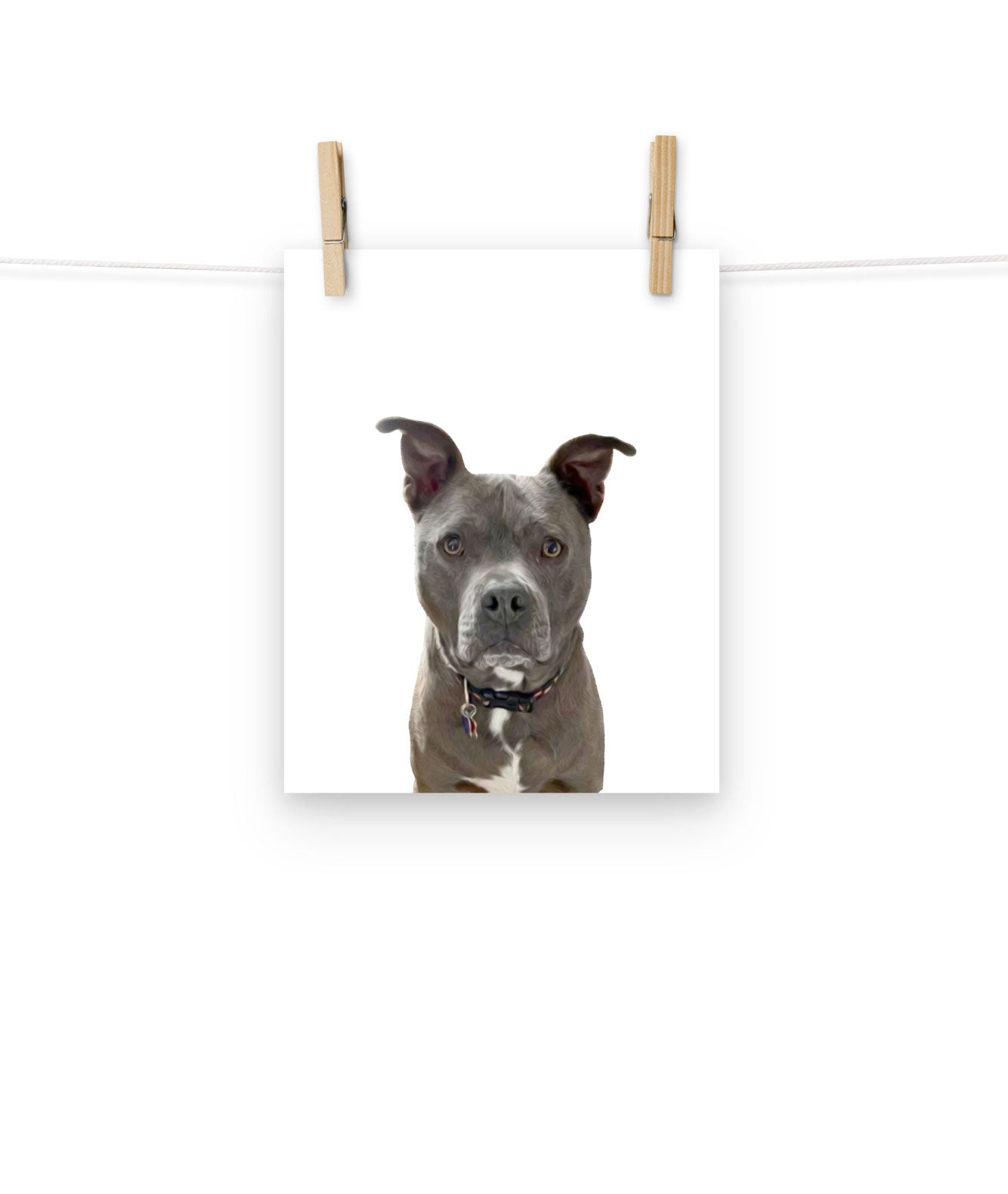 Custom Pet Art Print - FREE Shipping in U.S.