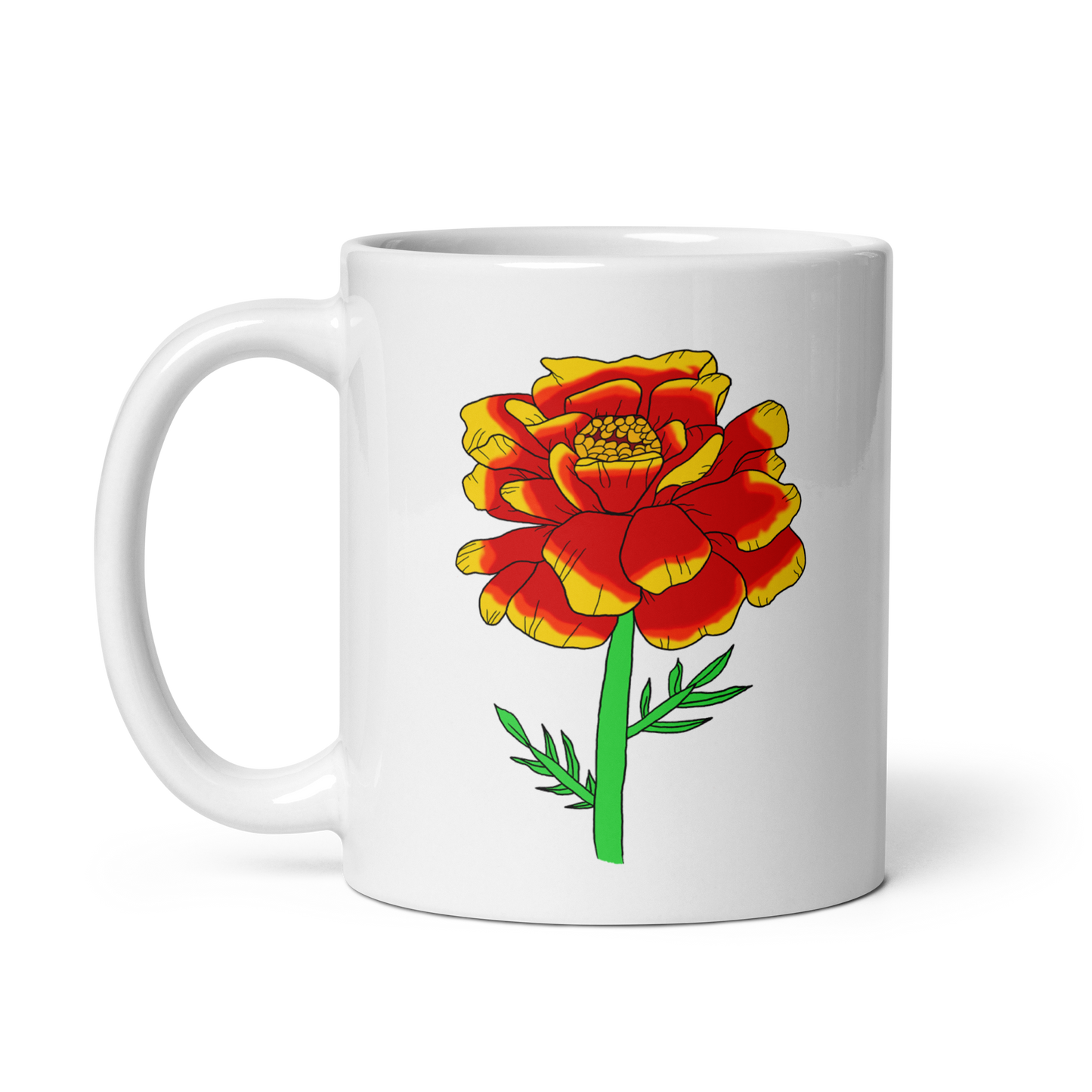 Marigold Mug 11 ounce - FREE Shipping