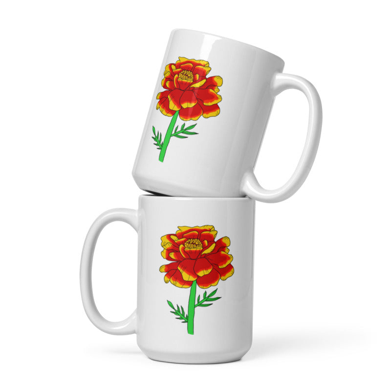 Marigold Mug 15 ounce - FREE Shipping