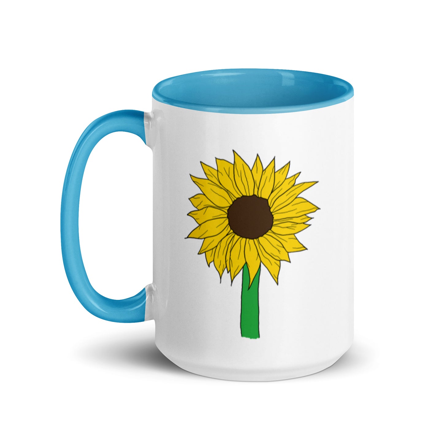 Sunflower Mug 15 ounce - FREE Shipping