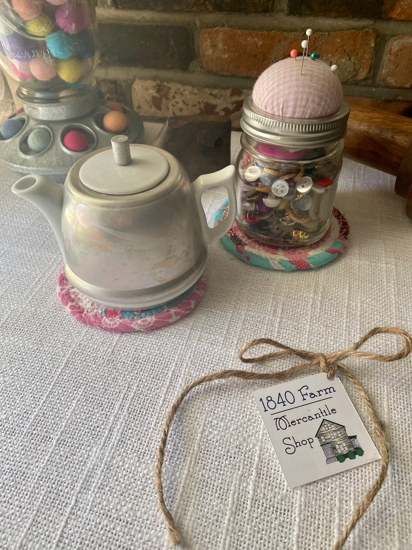 Set of Two Coasters
