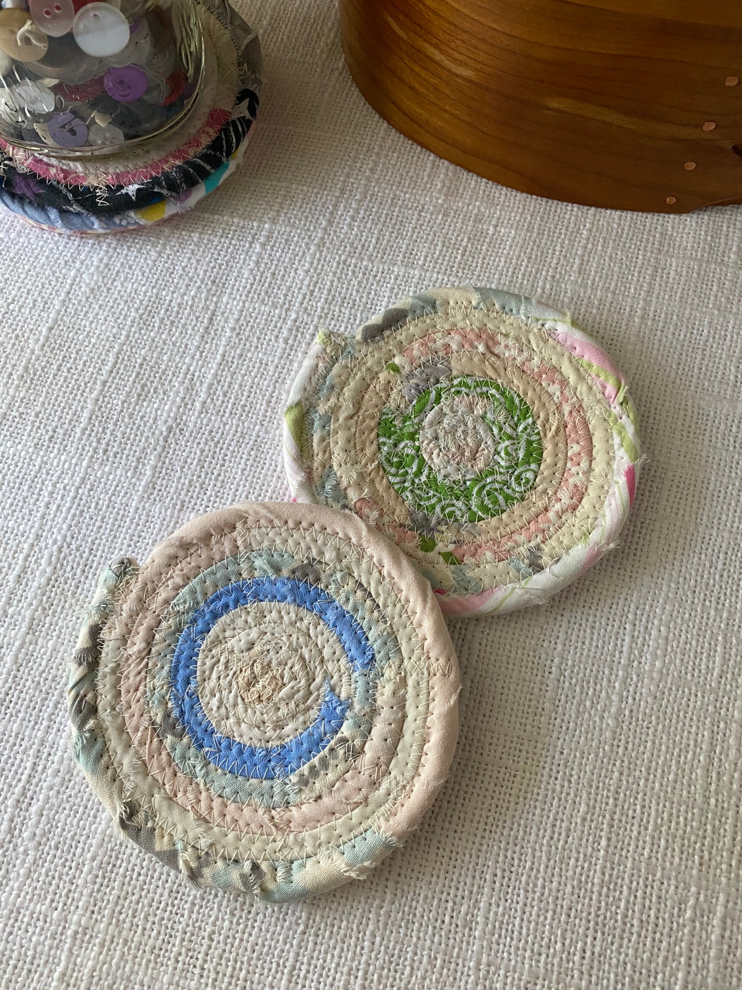 Set of Two Coasters