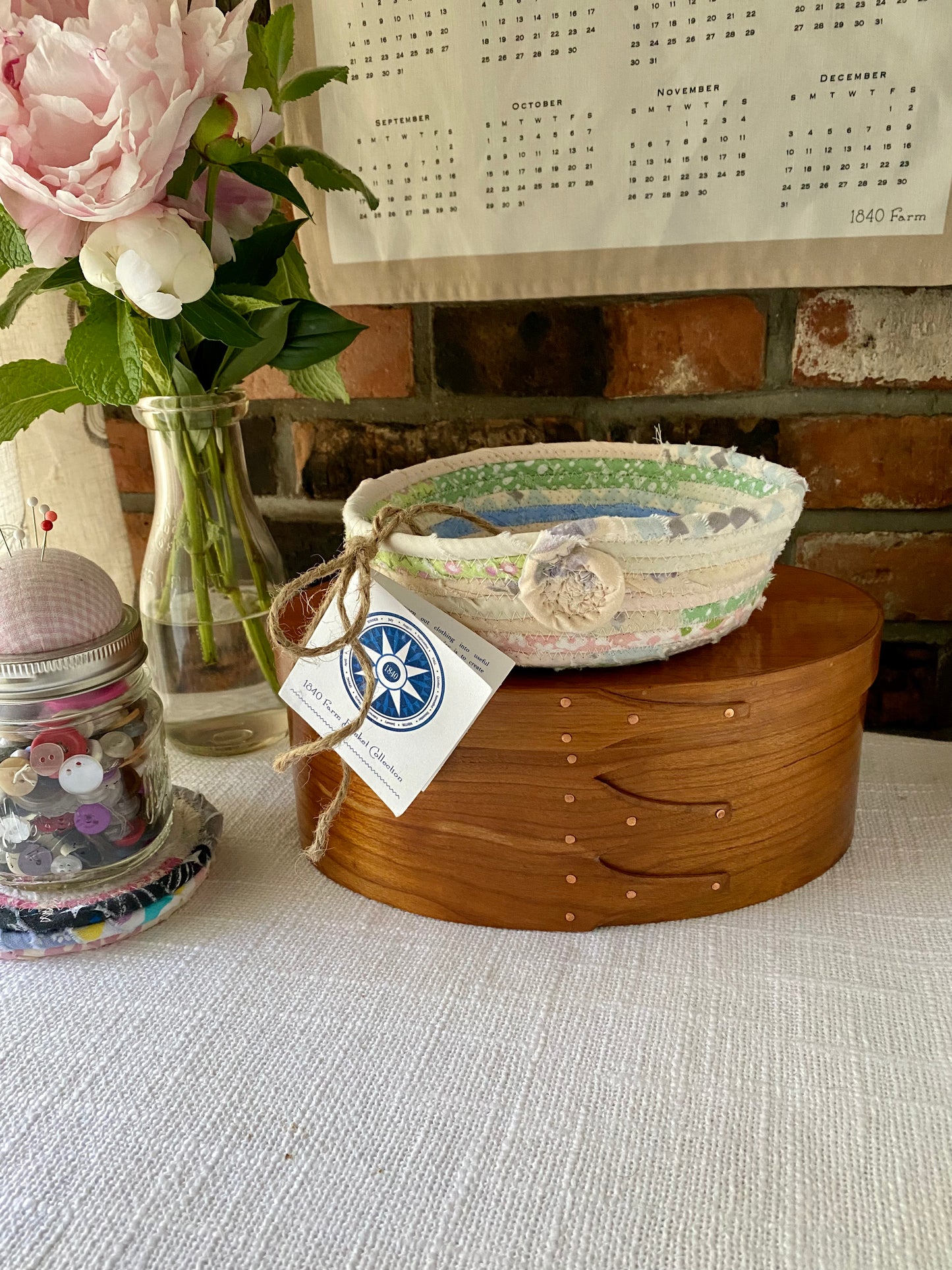#6 Shallow Nesting Basket #1947