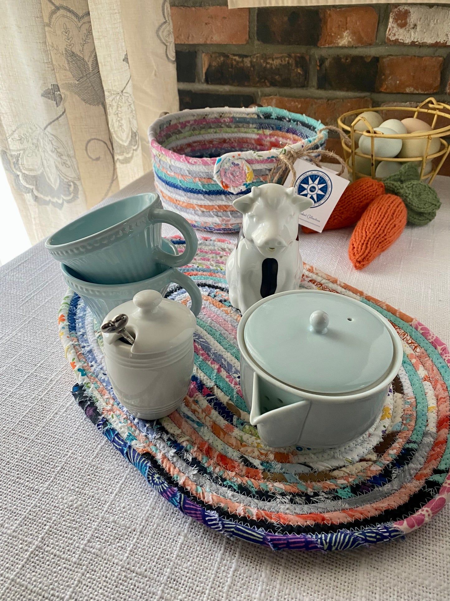 10” x 15" Extra Large Oval Flat Trivet