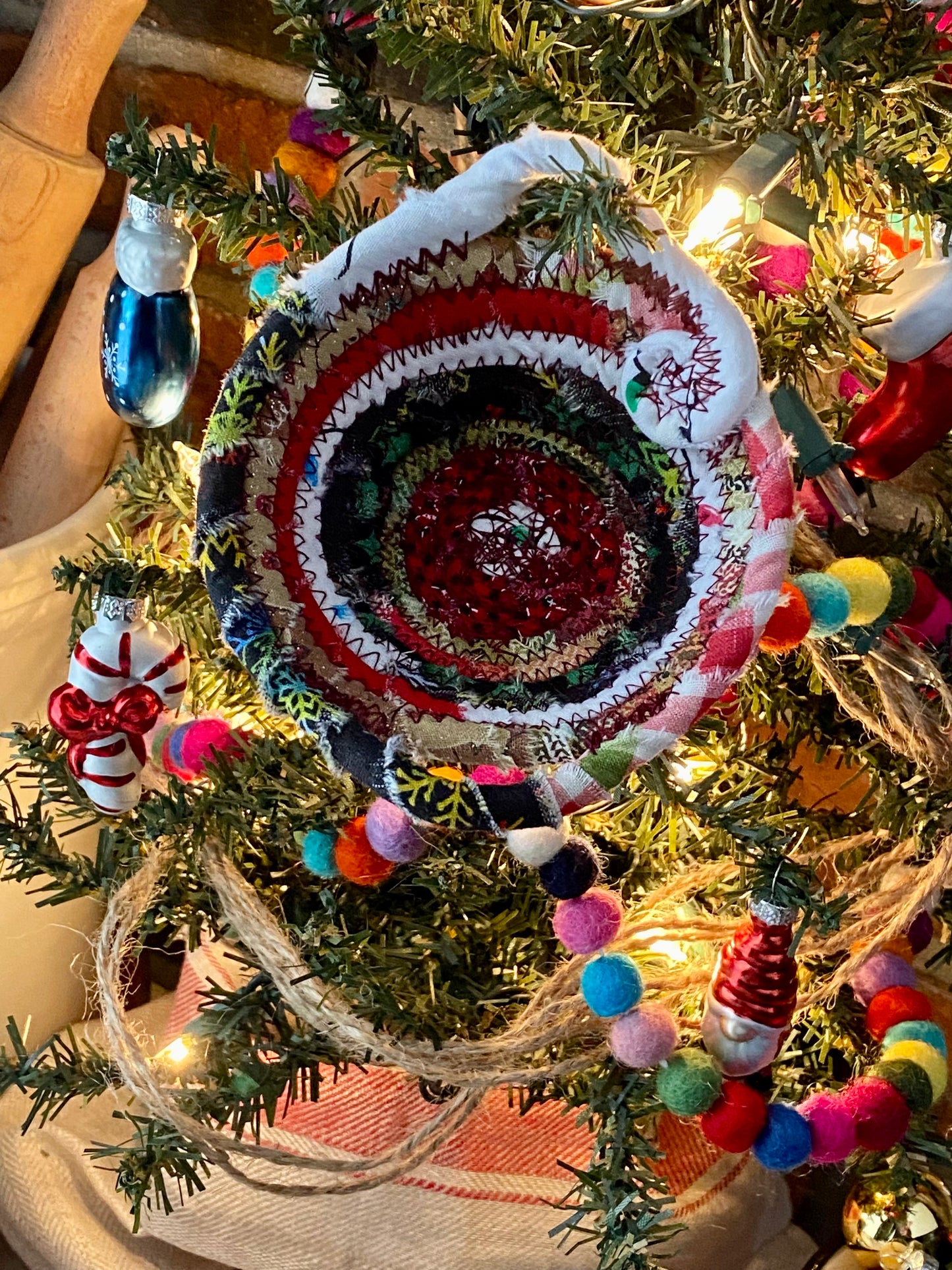 Miniature Egg Basket Ornament/Decoration