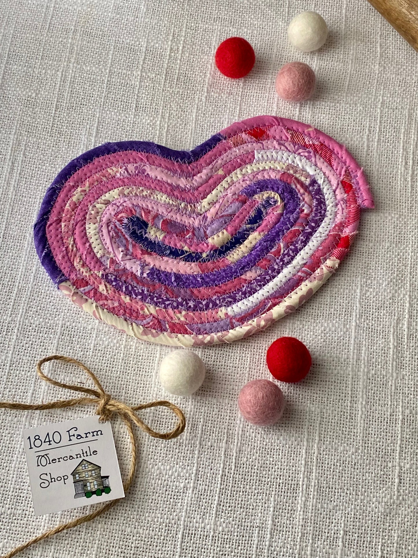Medium Heart Shaped Flat Trivet