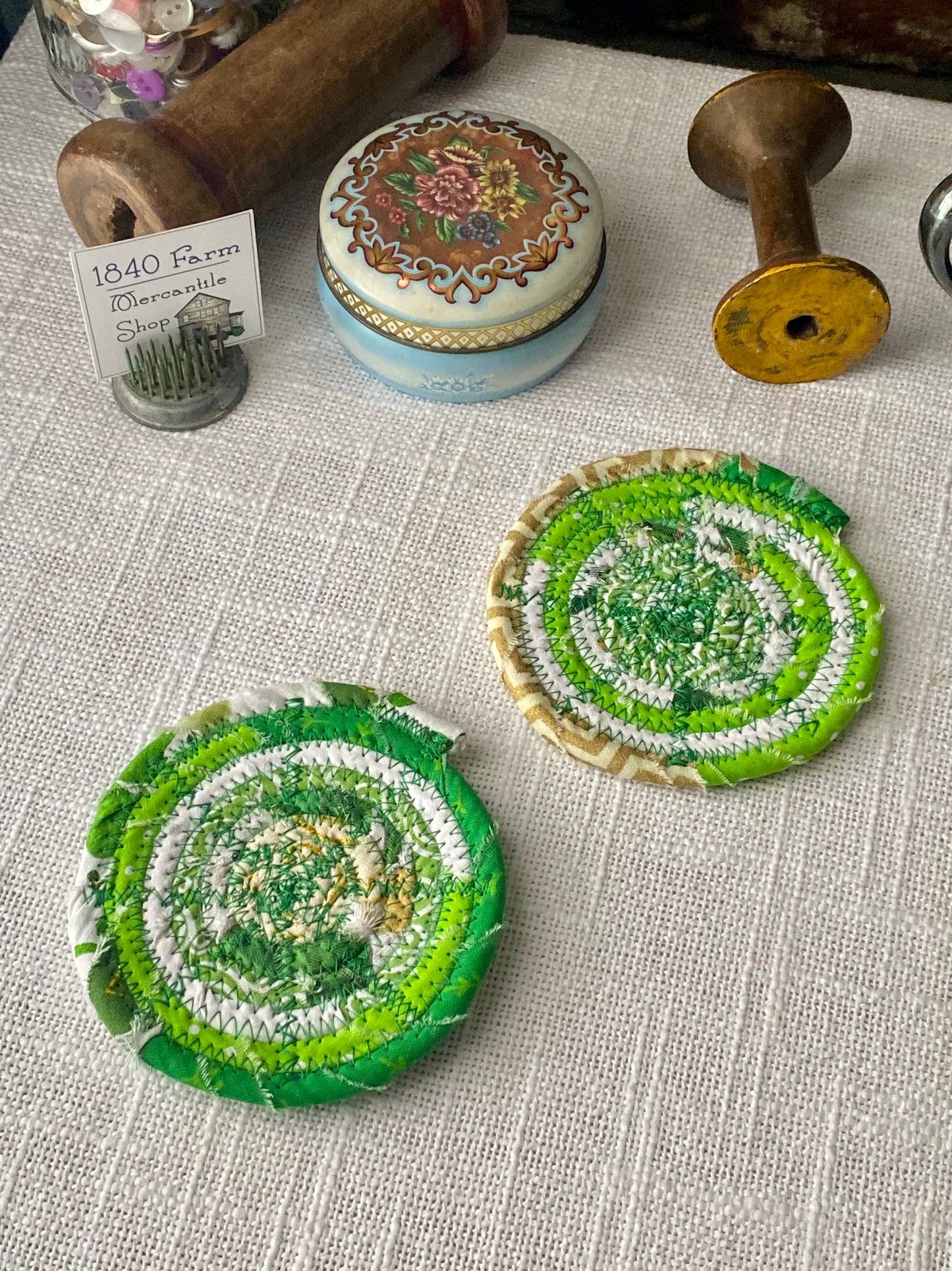 Set of Two Coasters