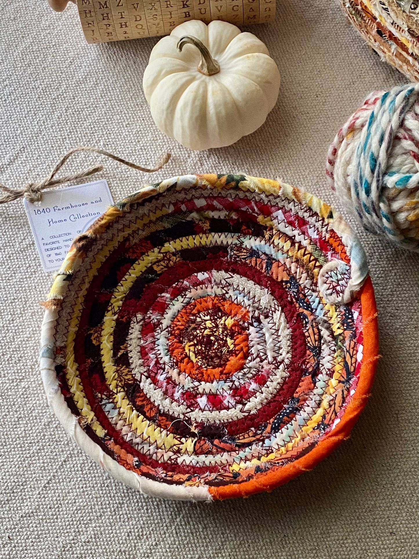 6” Medium Saucer Style Trivet - Fall