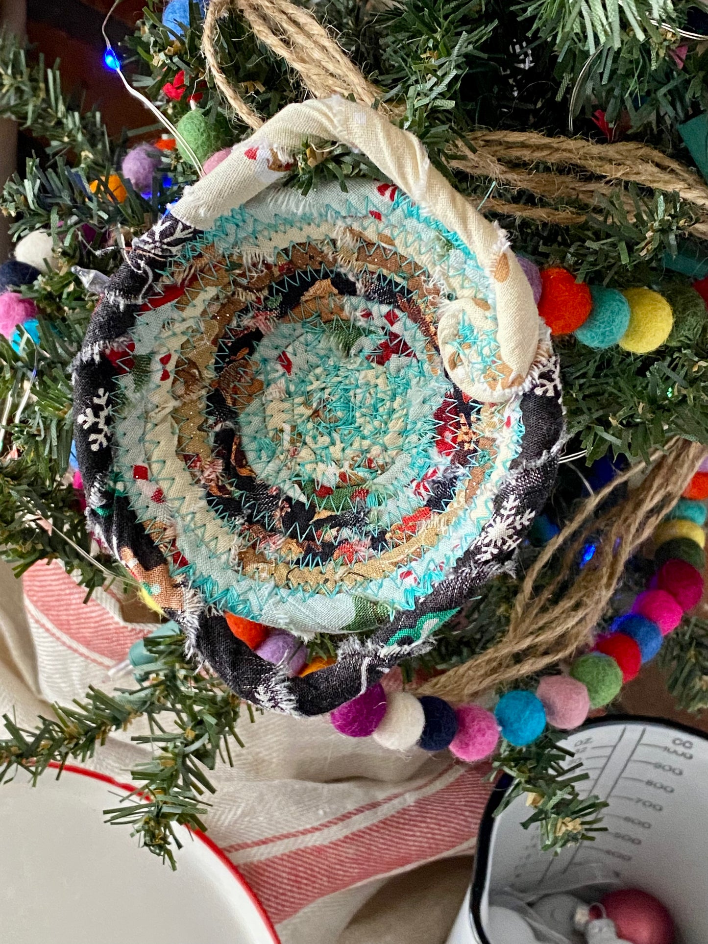 Miniature Egg Basket Ornament/Decoration