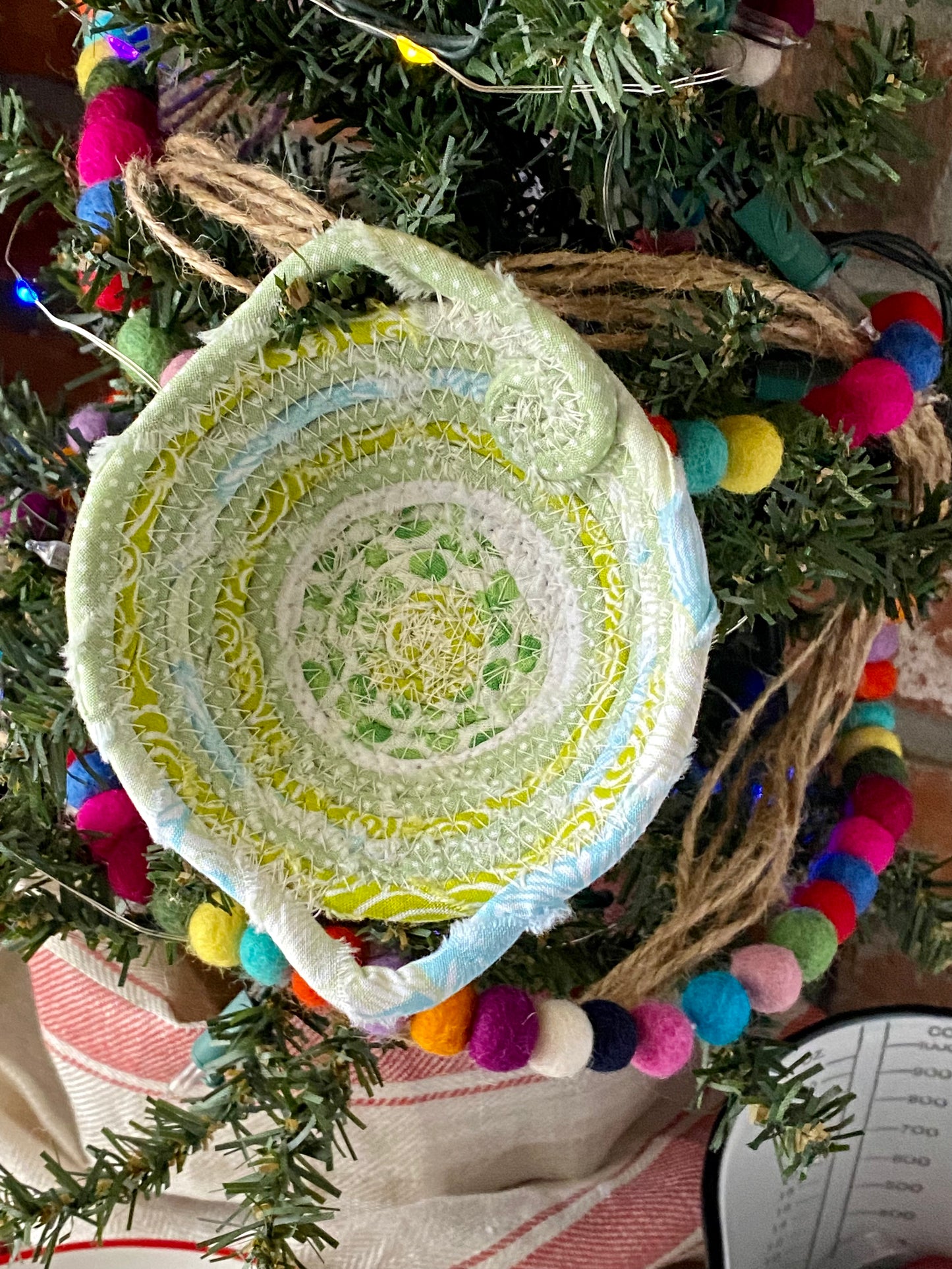 Miniature Egg Basket Ornament/Decoration