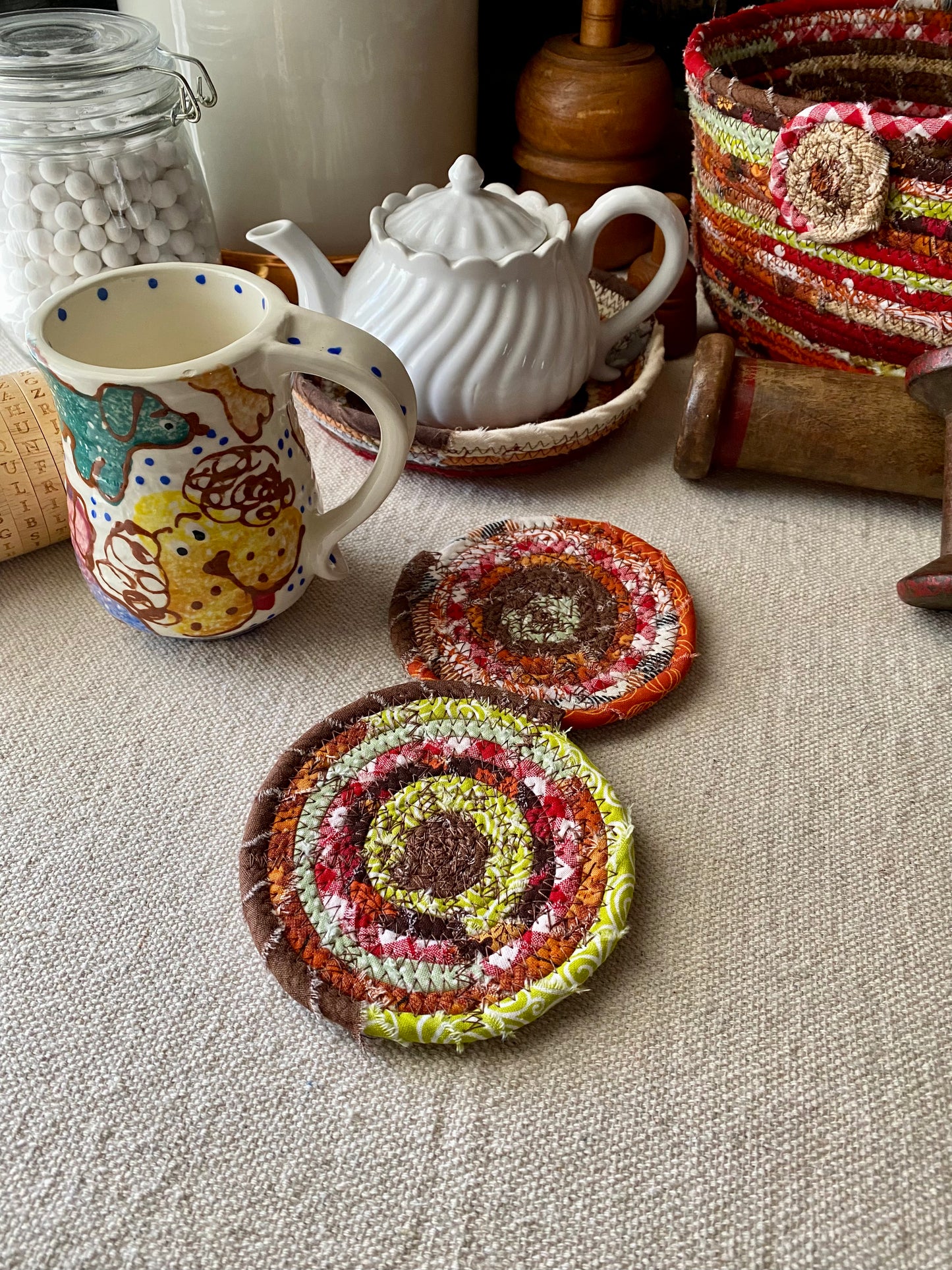 Set of Two Coasters