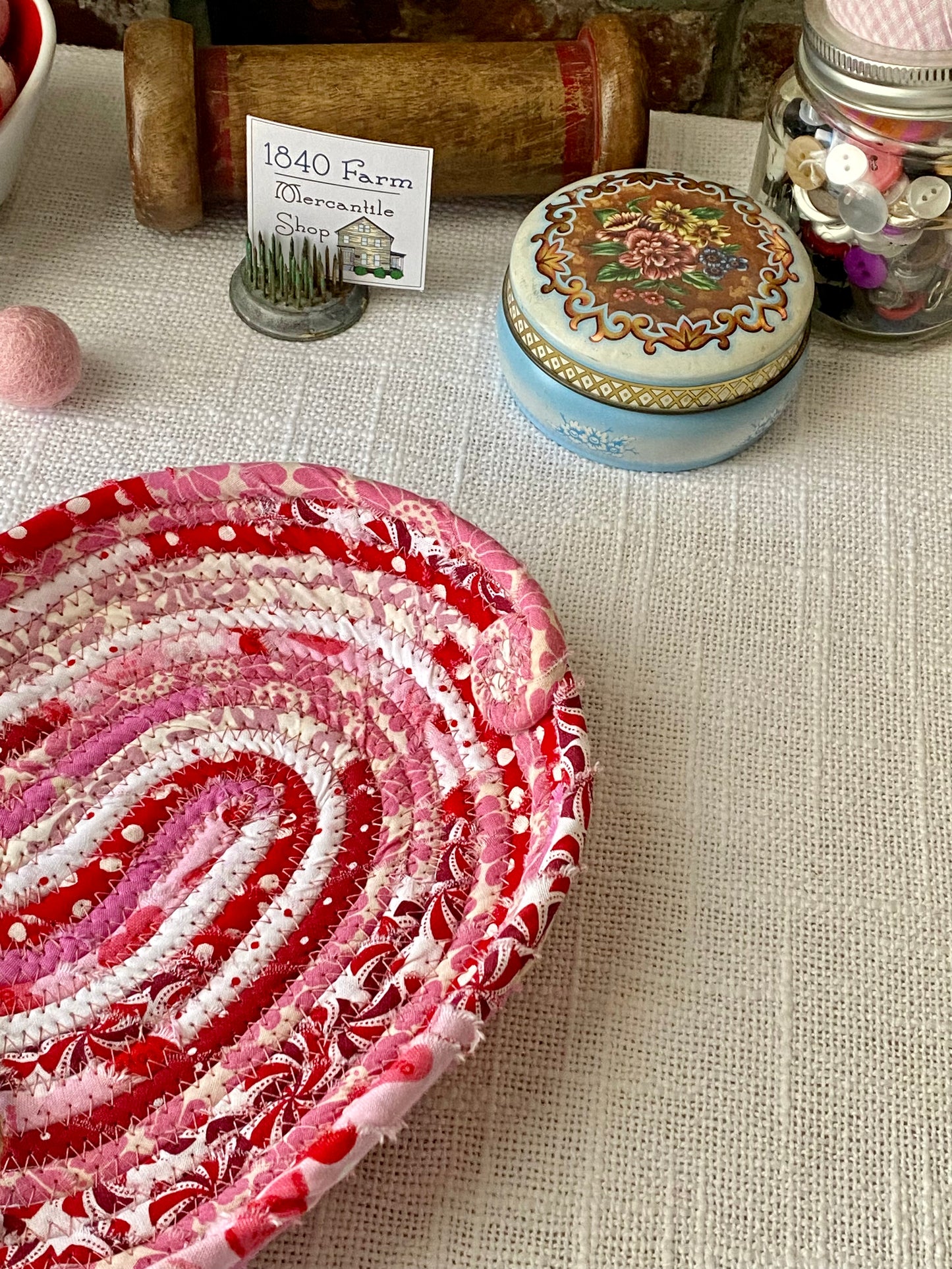 Large Heart Shaped Saucer Style Trivet