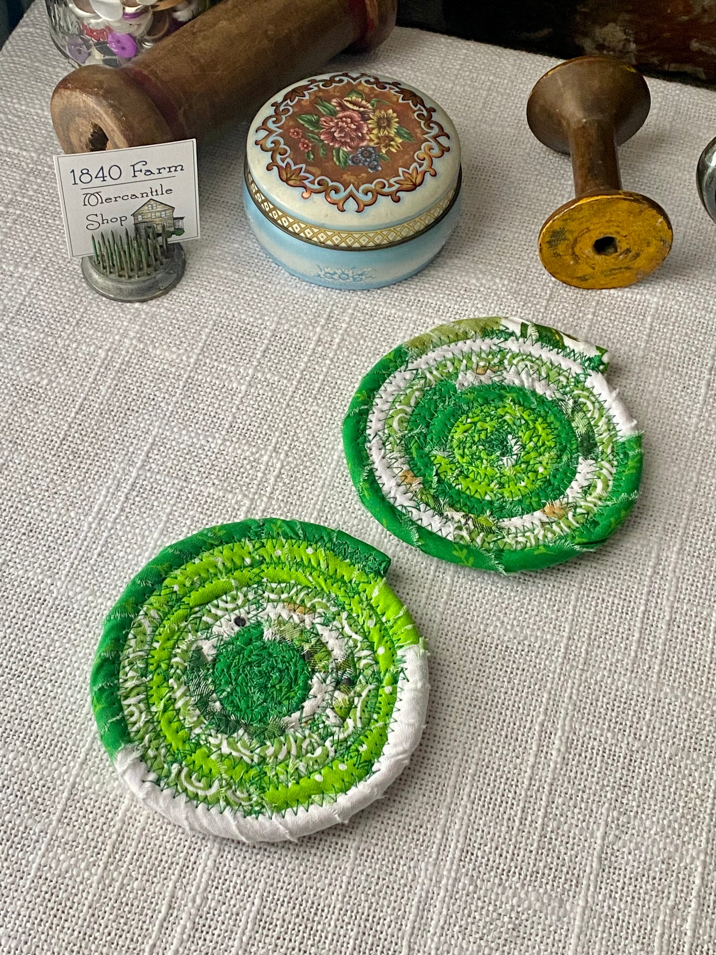 Set of Two Coasters