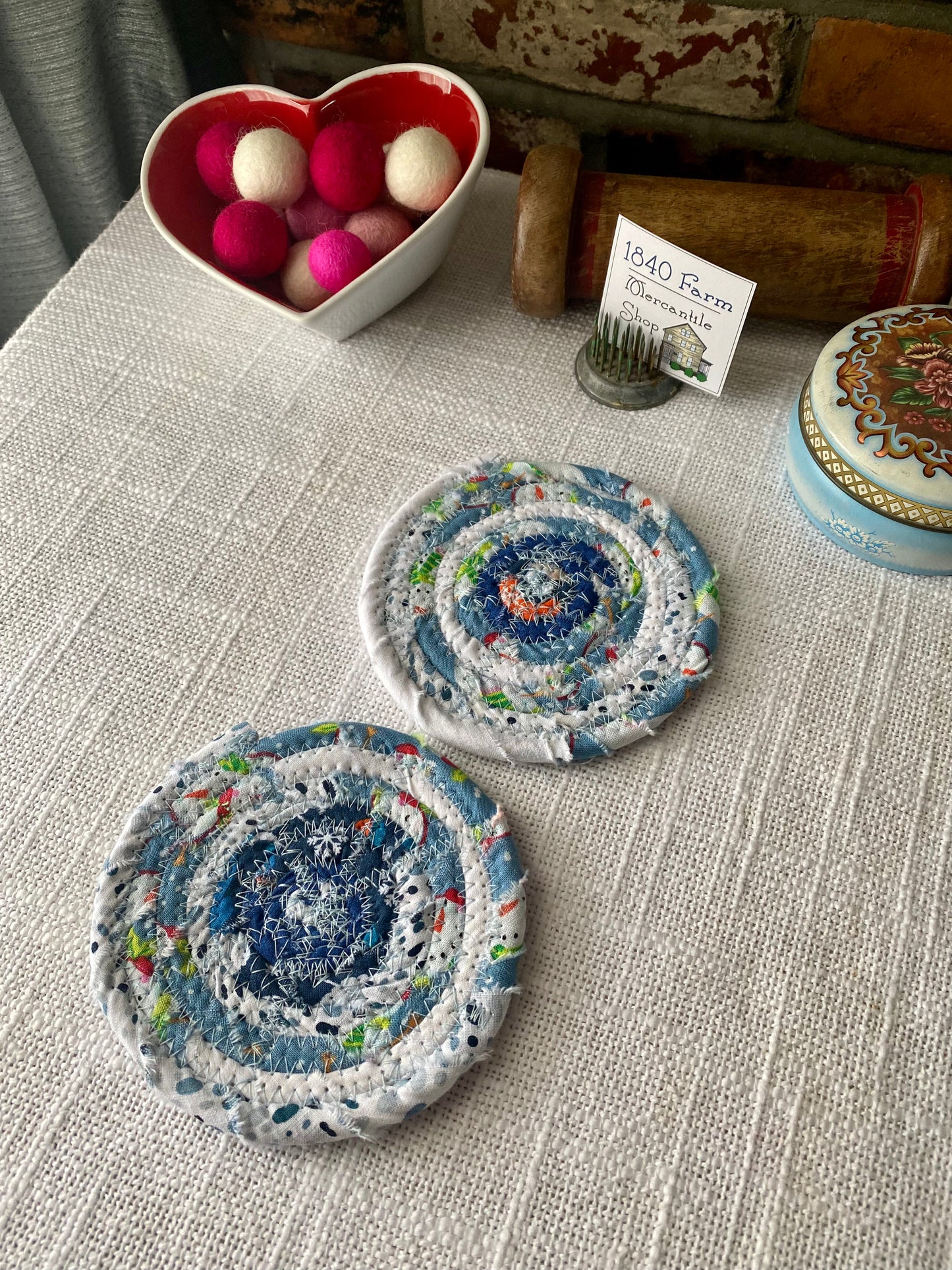 Set of Two Coasters