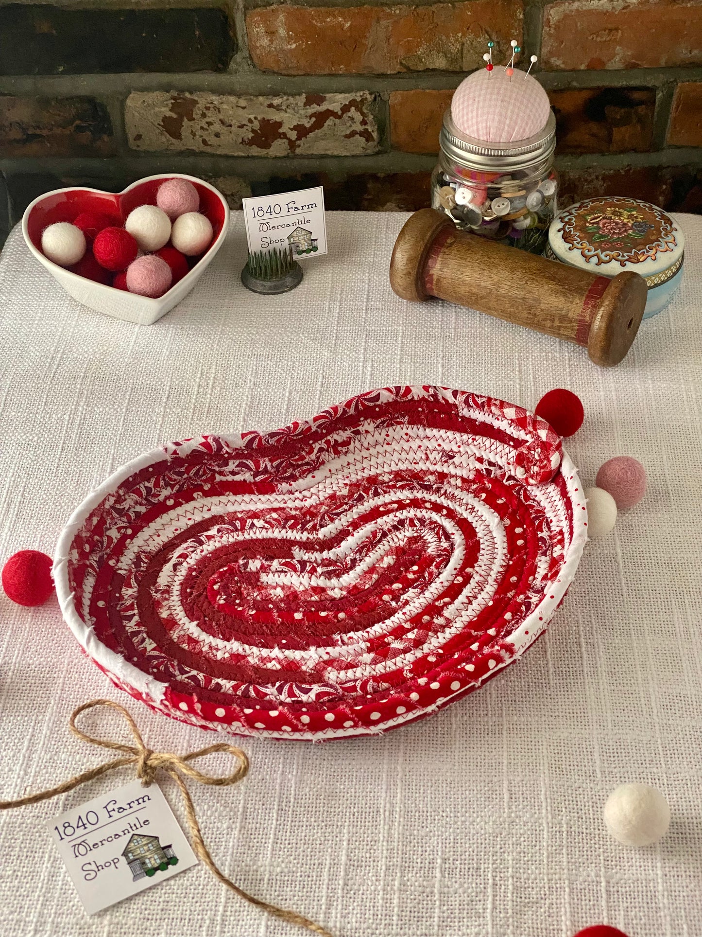 Large Heart Shaped Saucer Style Trivet
