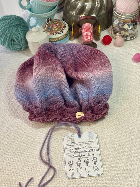 Ocean Waves Hat