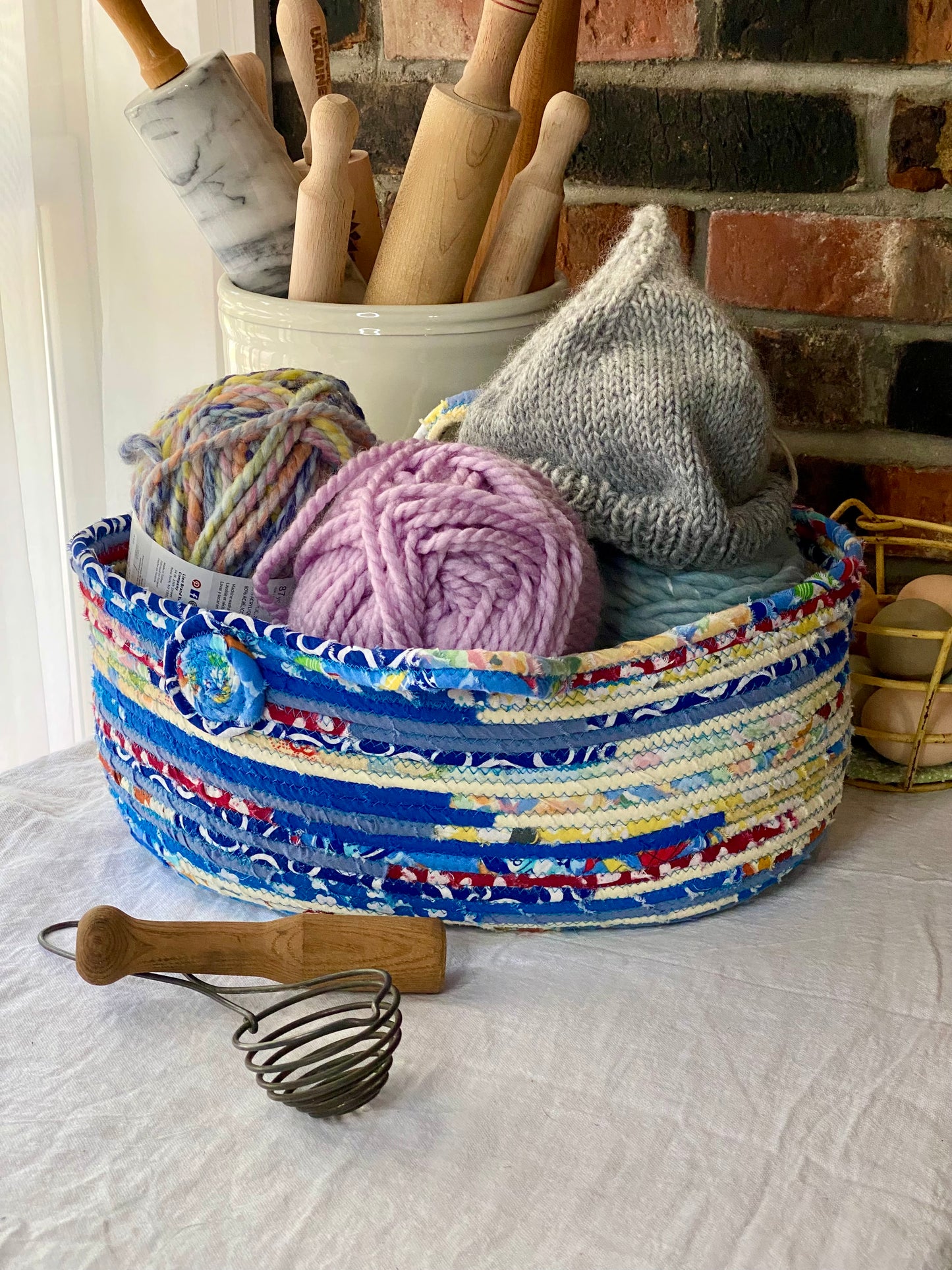 Large Farmhouse Trug Basket #1986