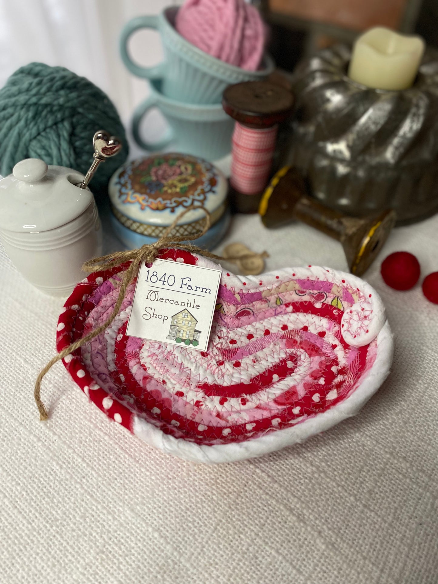 Sweetheart 6" Heart Shaped Saucer