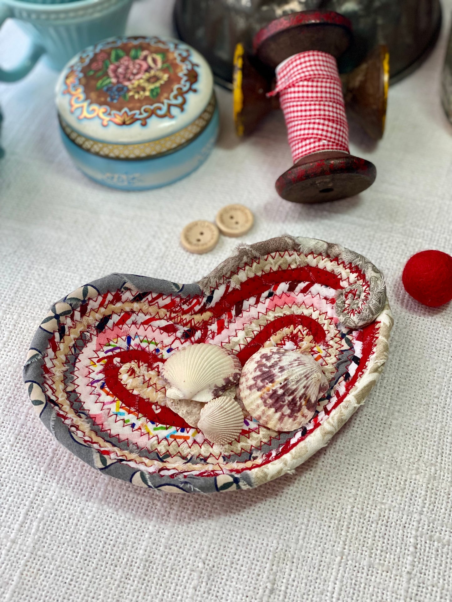 Sweetheart 6" Heart Shaped Saucer