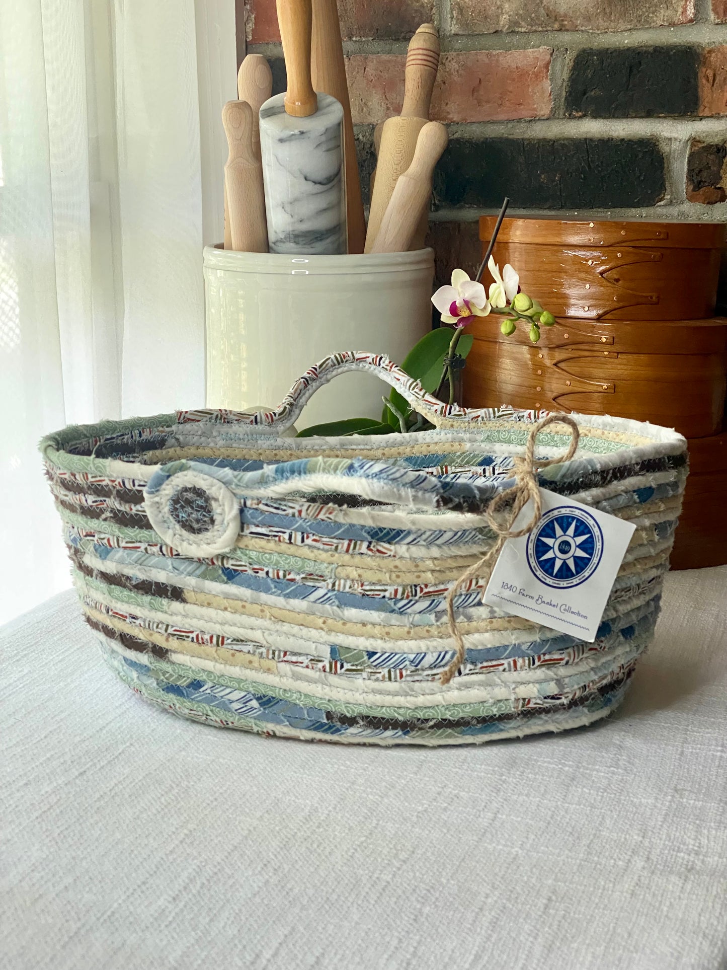 Large Farmhouse Trug Basket #1987