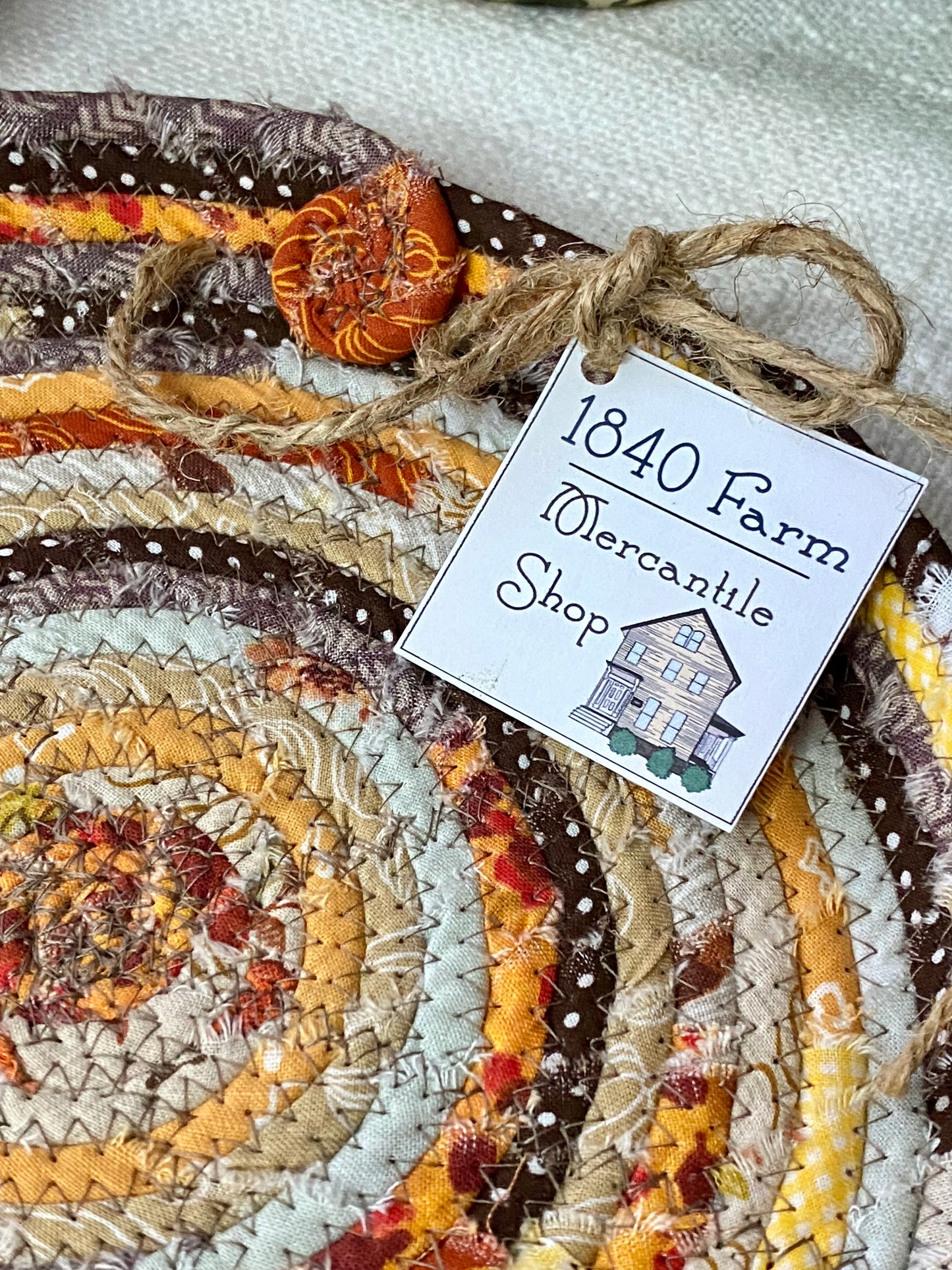 8” Saucer Style Trivet - Fall