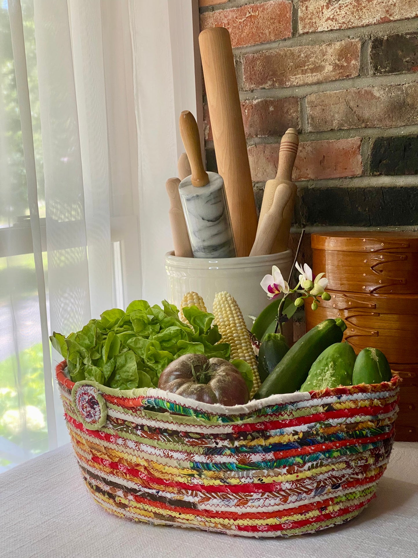 Large Farmhouse Trug Basket #1988