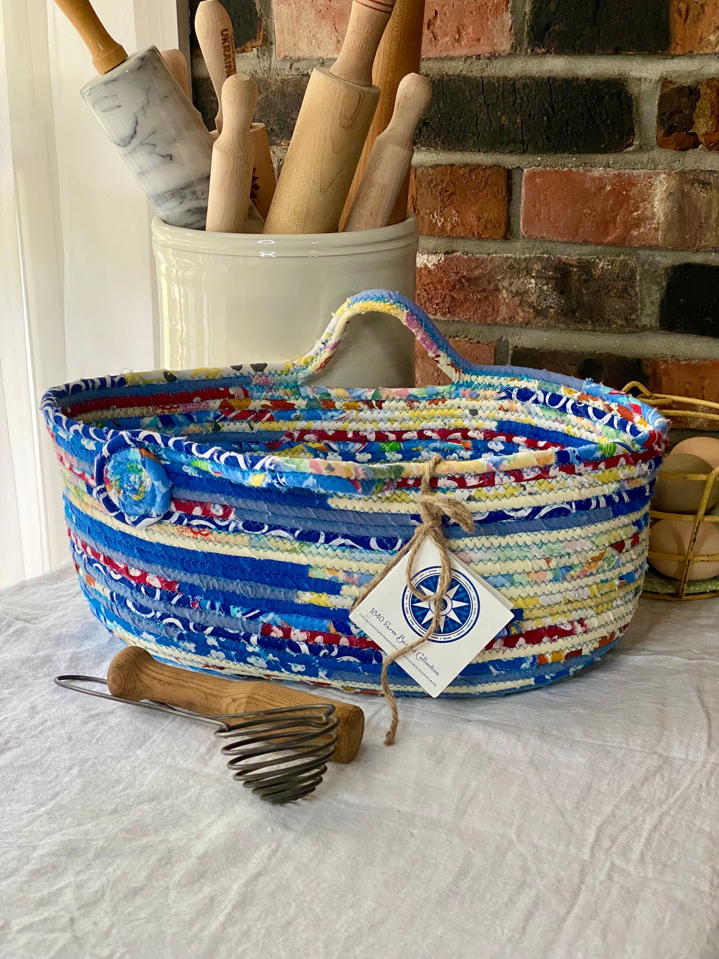 Large Farmhouse Trug Basket #1986