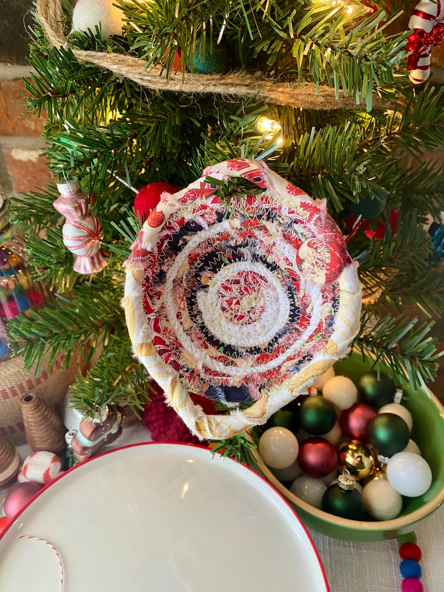 Miniature Egg Basket Ornament/Decoration - Holiday