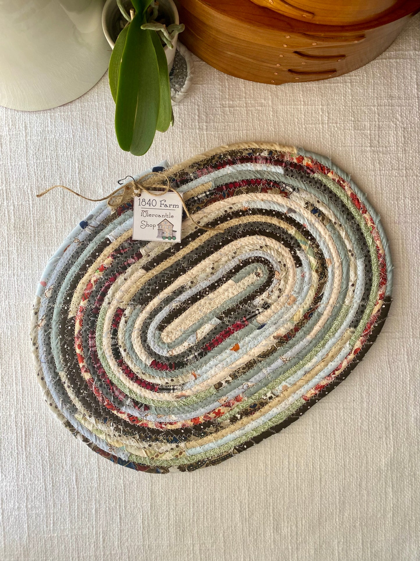 Set of 2 Oblong Trivets/Placemats