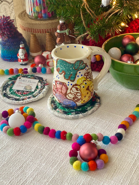 Set of Two Coasters - Holiday