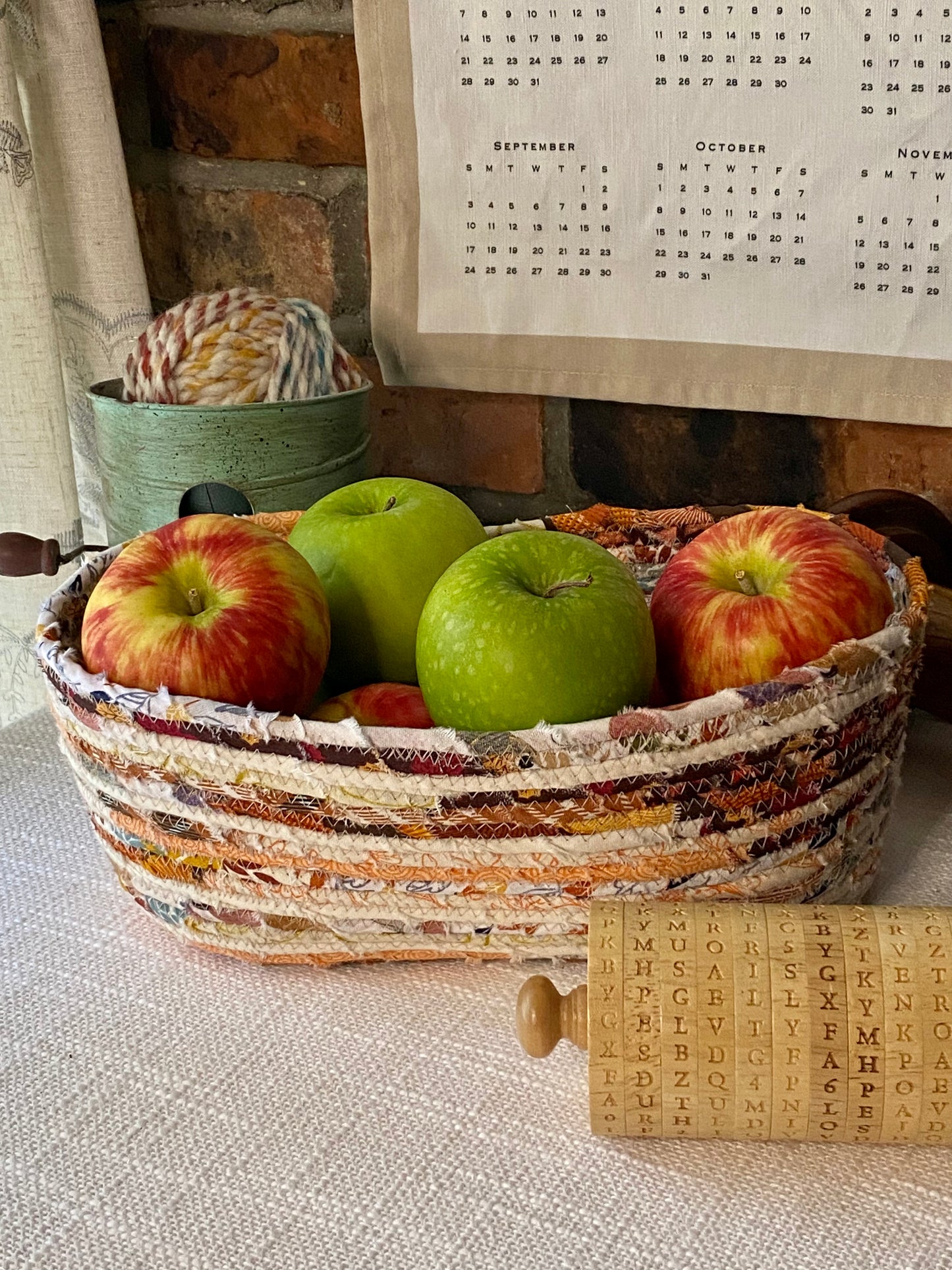Fall Medium Harvest Basket #1957