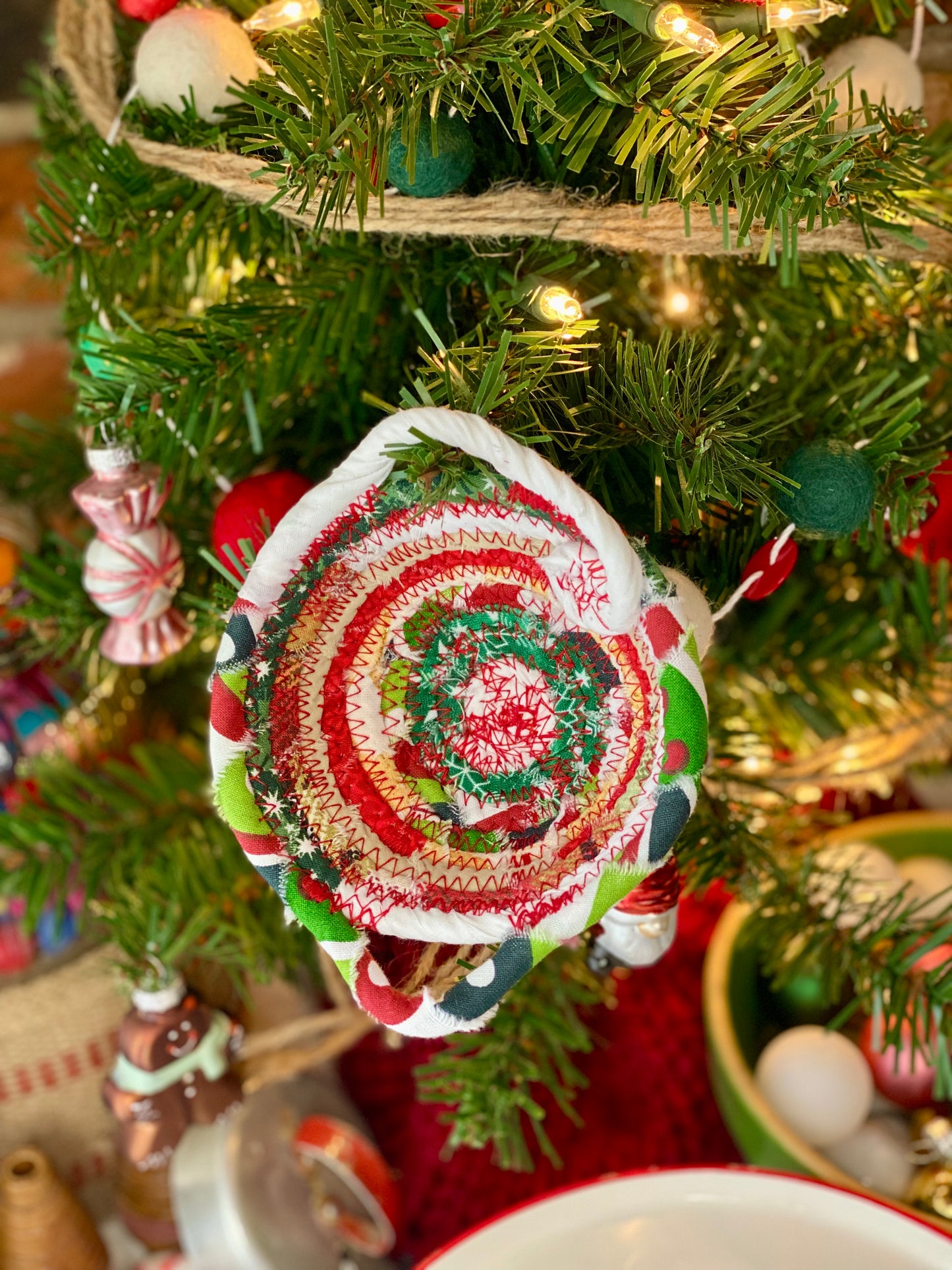 Miniature Egg Basket Ornament/Decoration - Holiday 2024