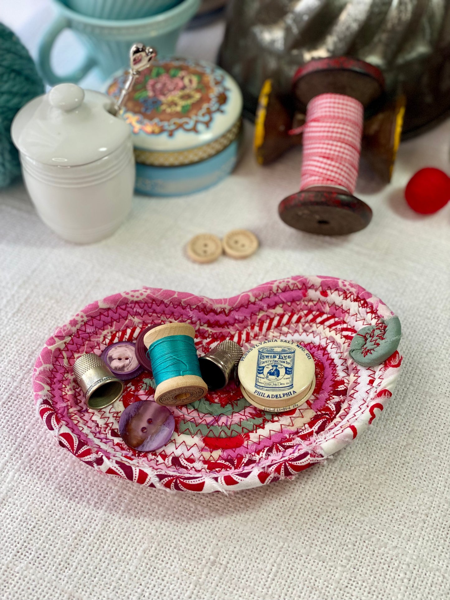 Sweetheart 6" Heart Shaped Saucer