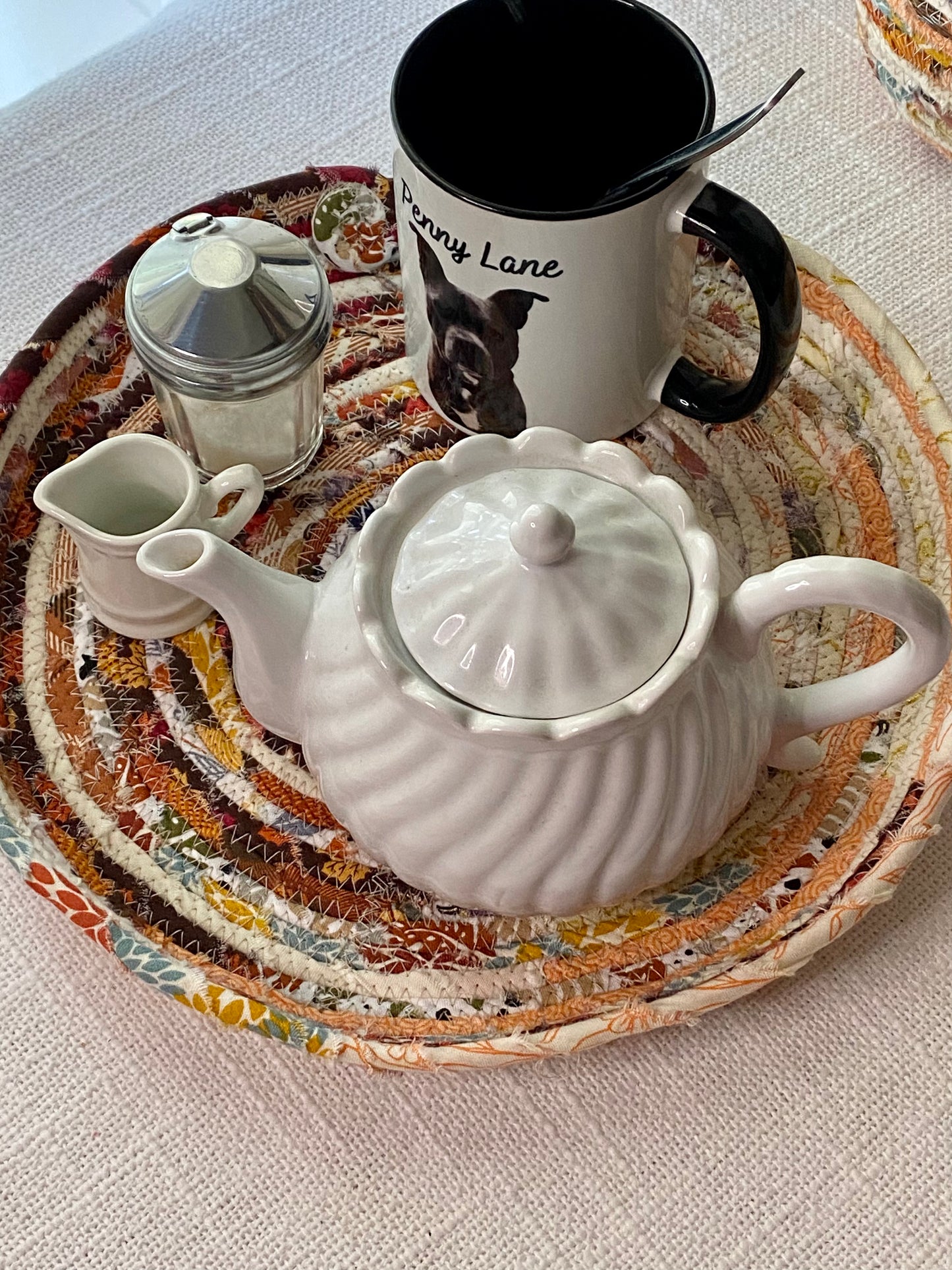 Fall 10” Extra Large Saucer Style Trivet