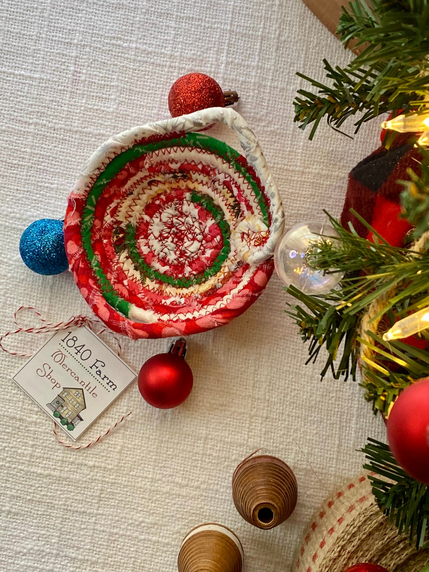 Miniature Egg Basket Ornament/Decoration - Holiday 2024