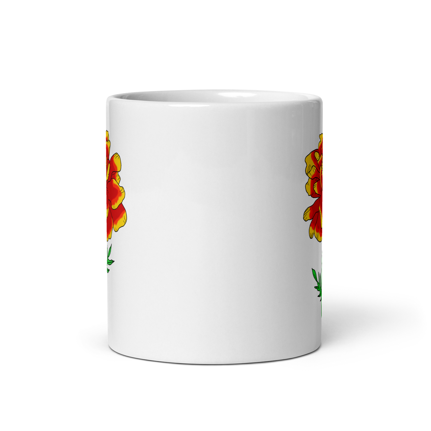 Marigold Mug 11 ounce - FREE Shipping