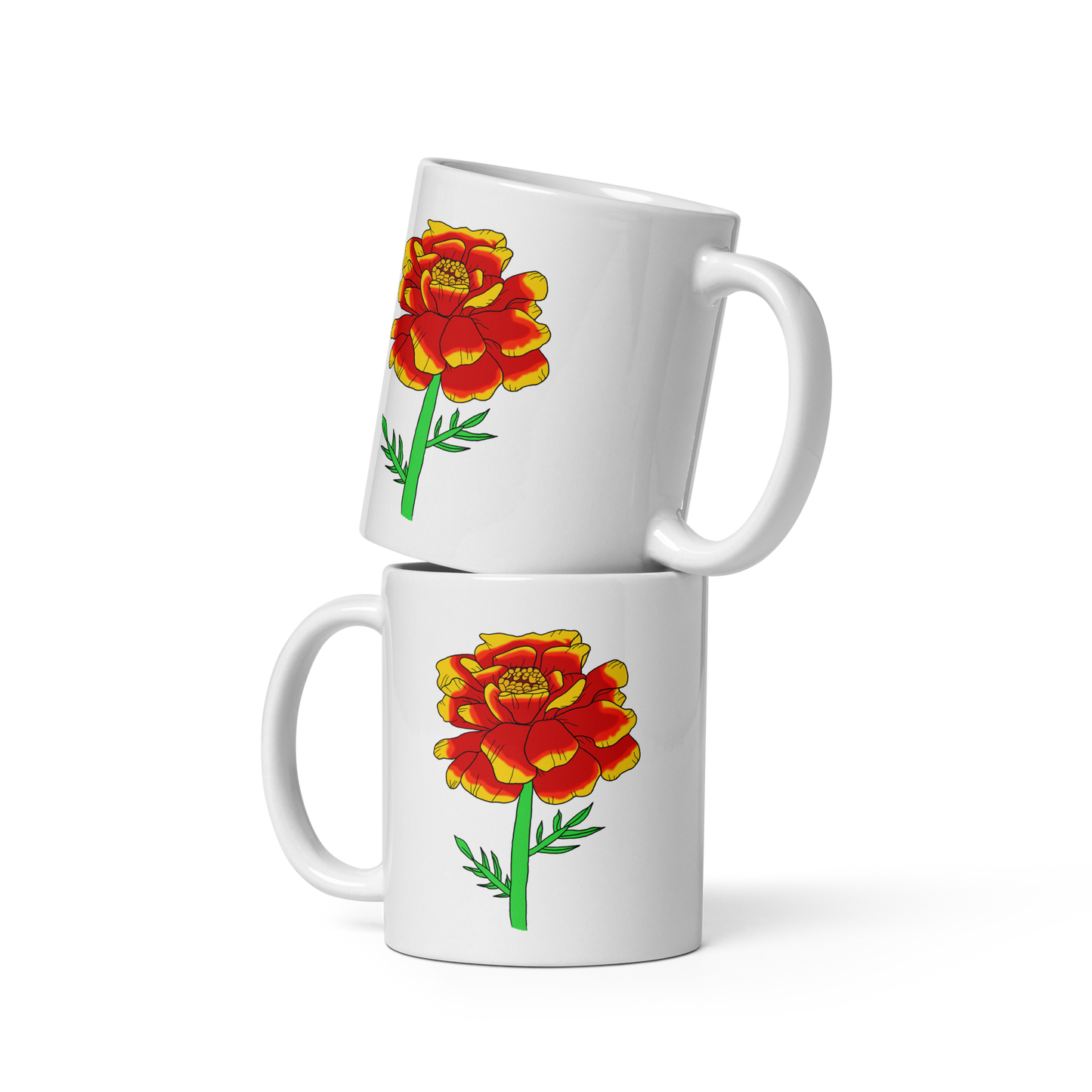 Marigold Mug 11 ounce - FREE Shipping