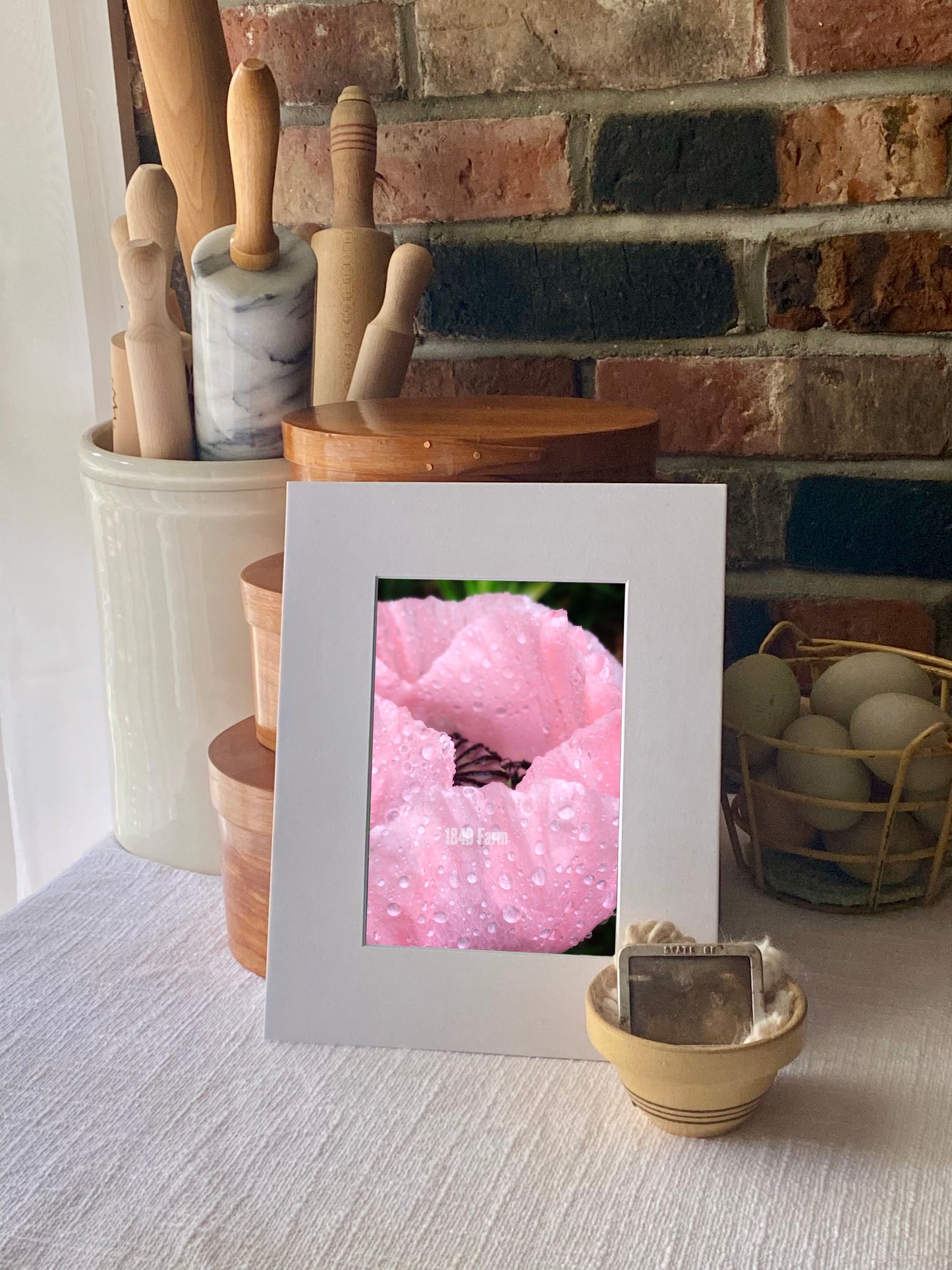 Poppy with Raindrops Photo Print