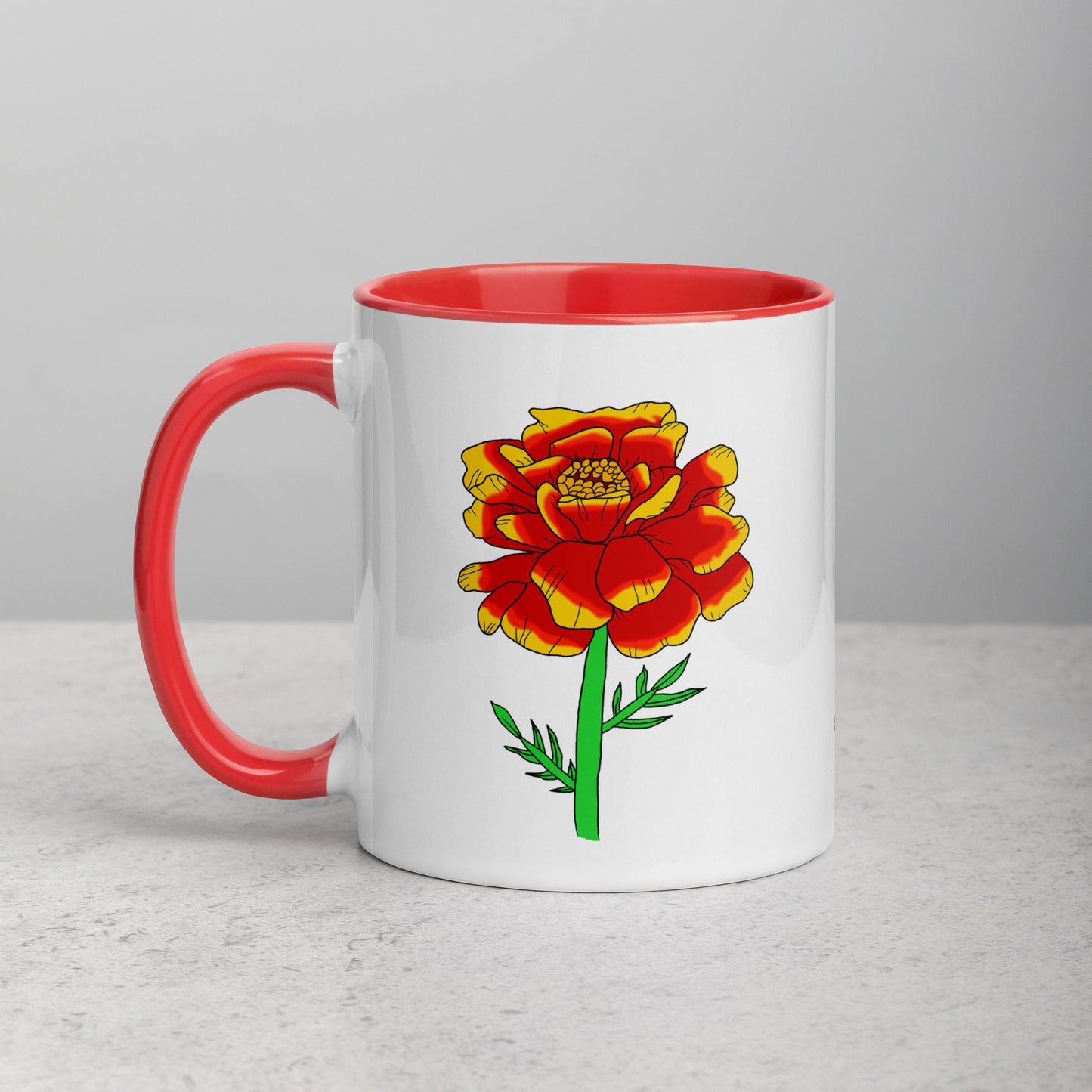 Marigold Mug 11 ounce - FREE Shipping