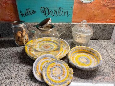 Made to Order Coasters and Saucer Trivets