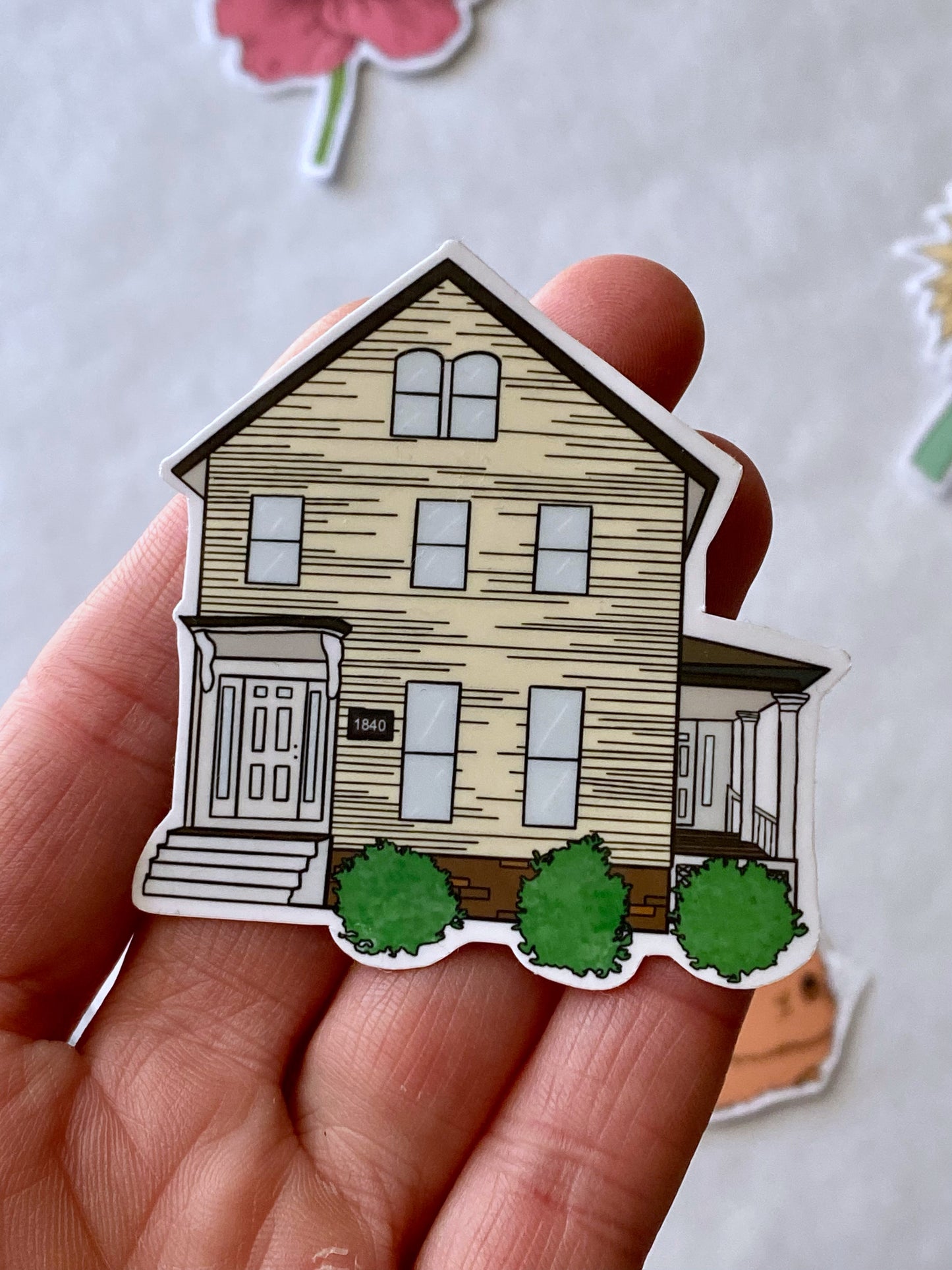 The 1840 Farmhouse Sticker