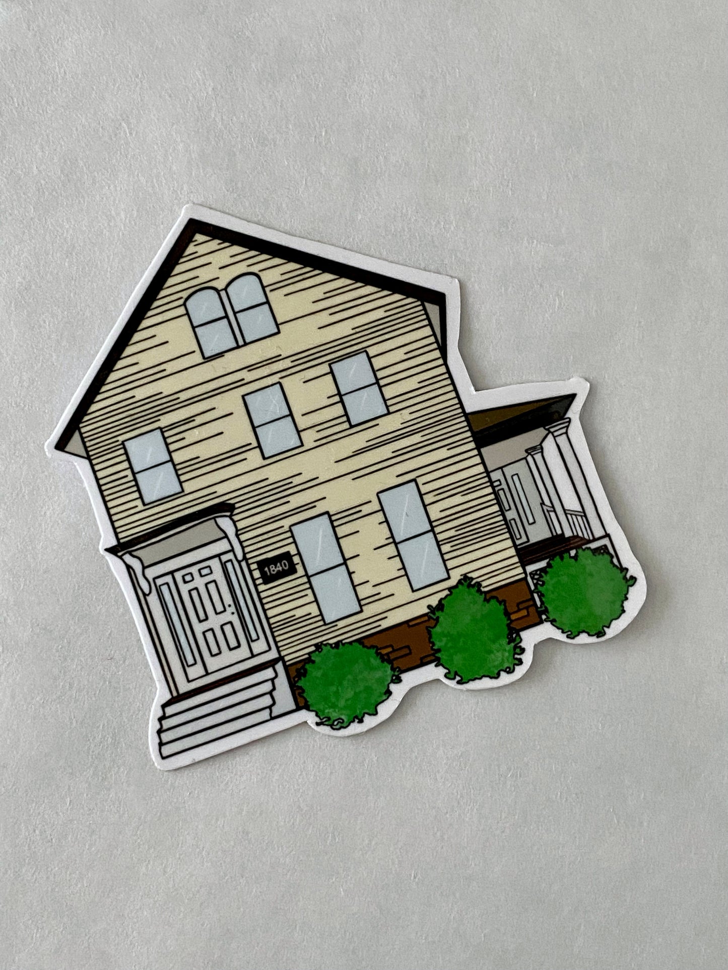 The 1840 Farmhouse Sticker