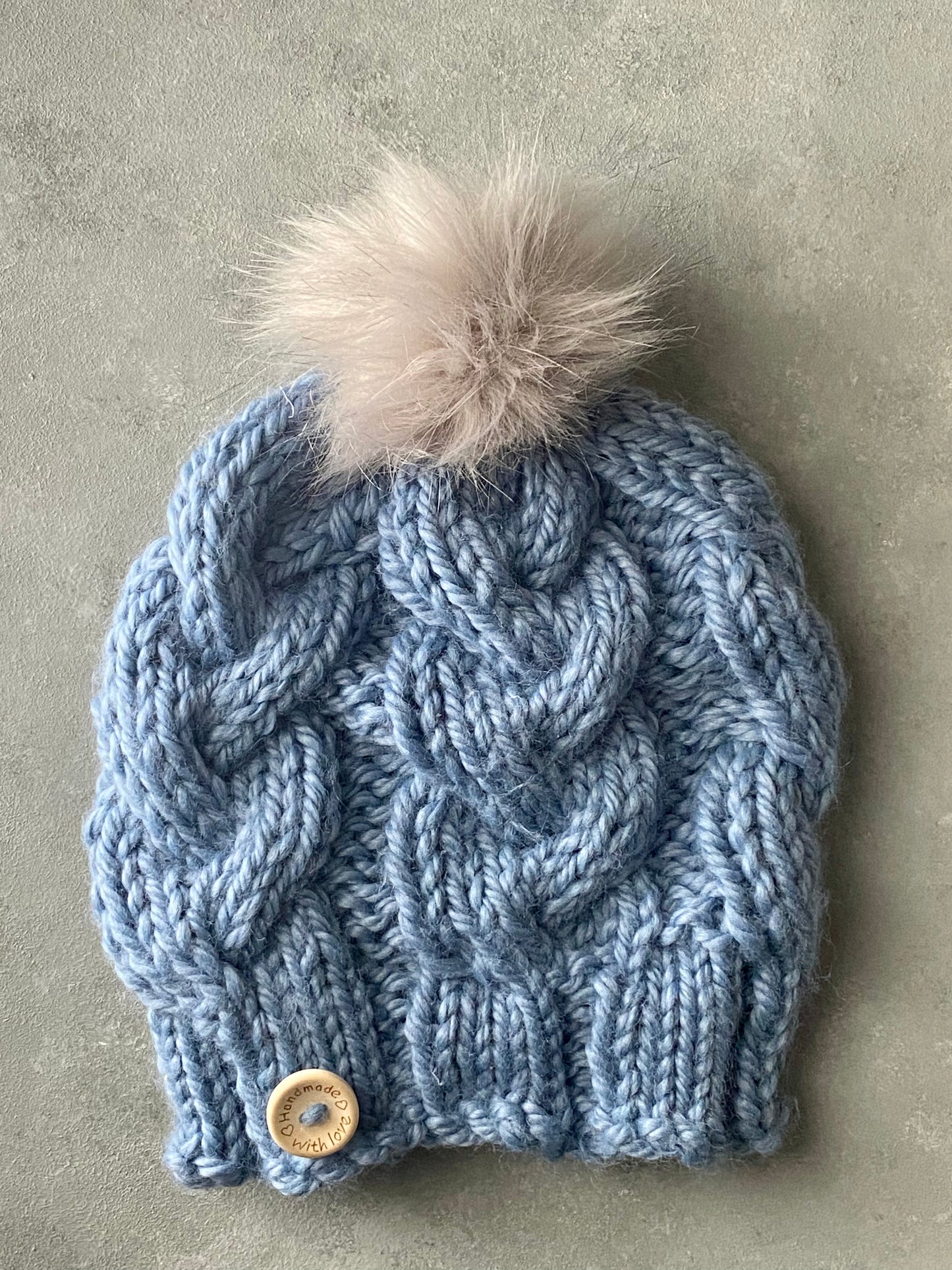 PomPom Add- on Cozy Cables Hat m