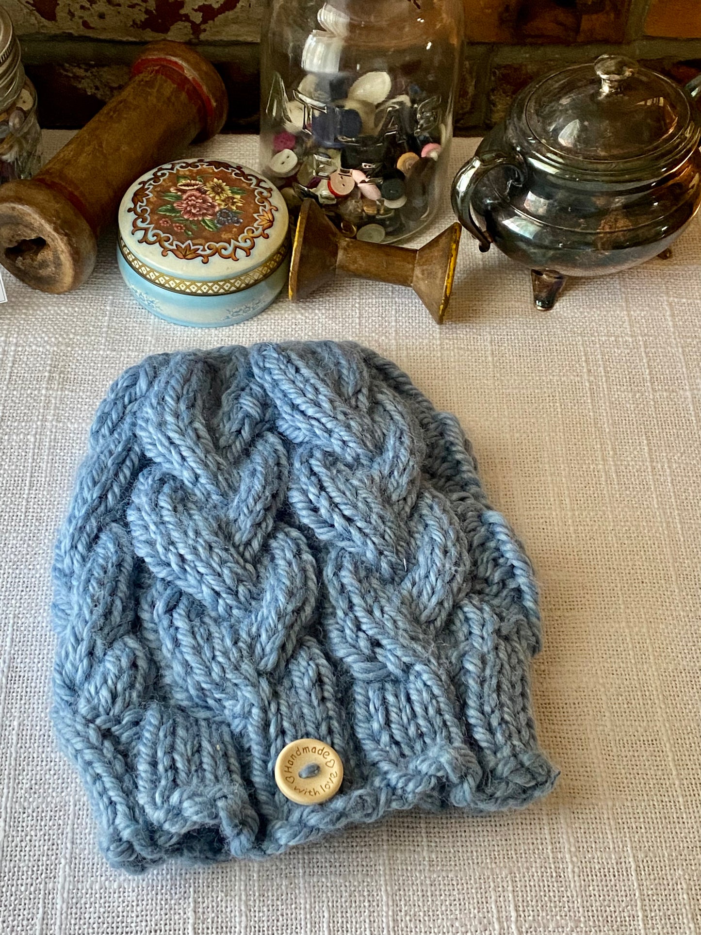 Cozy Cables Hat - Recycled Synthetic Fiber