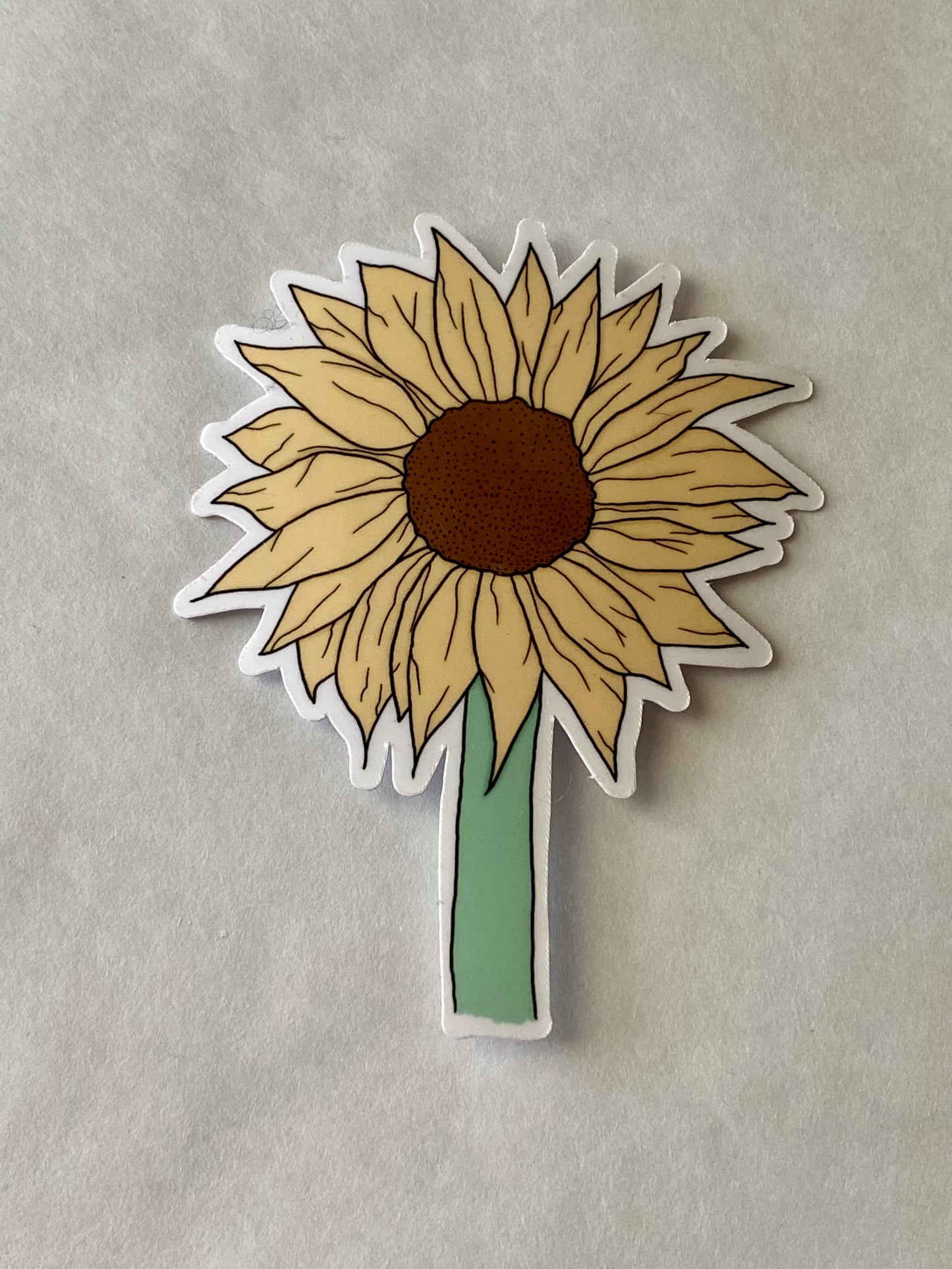 Sunflower Sticker