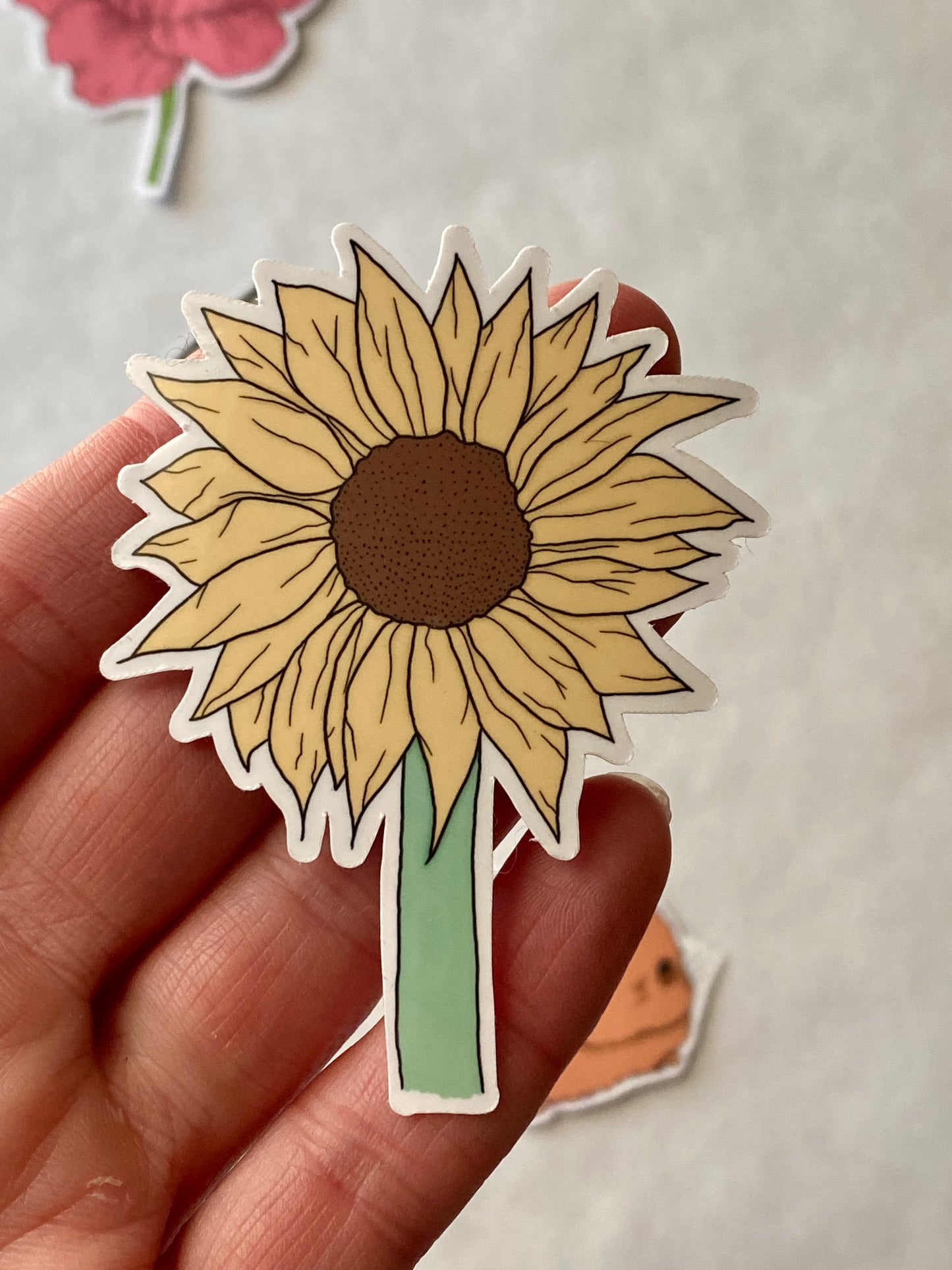 Sunflower Sticker