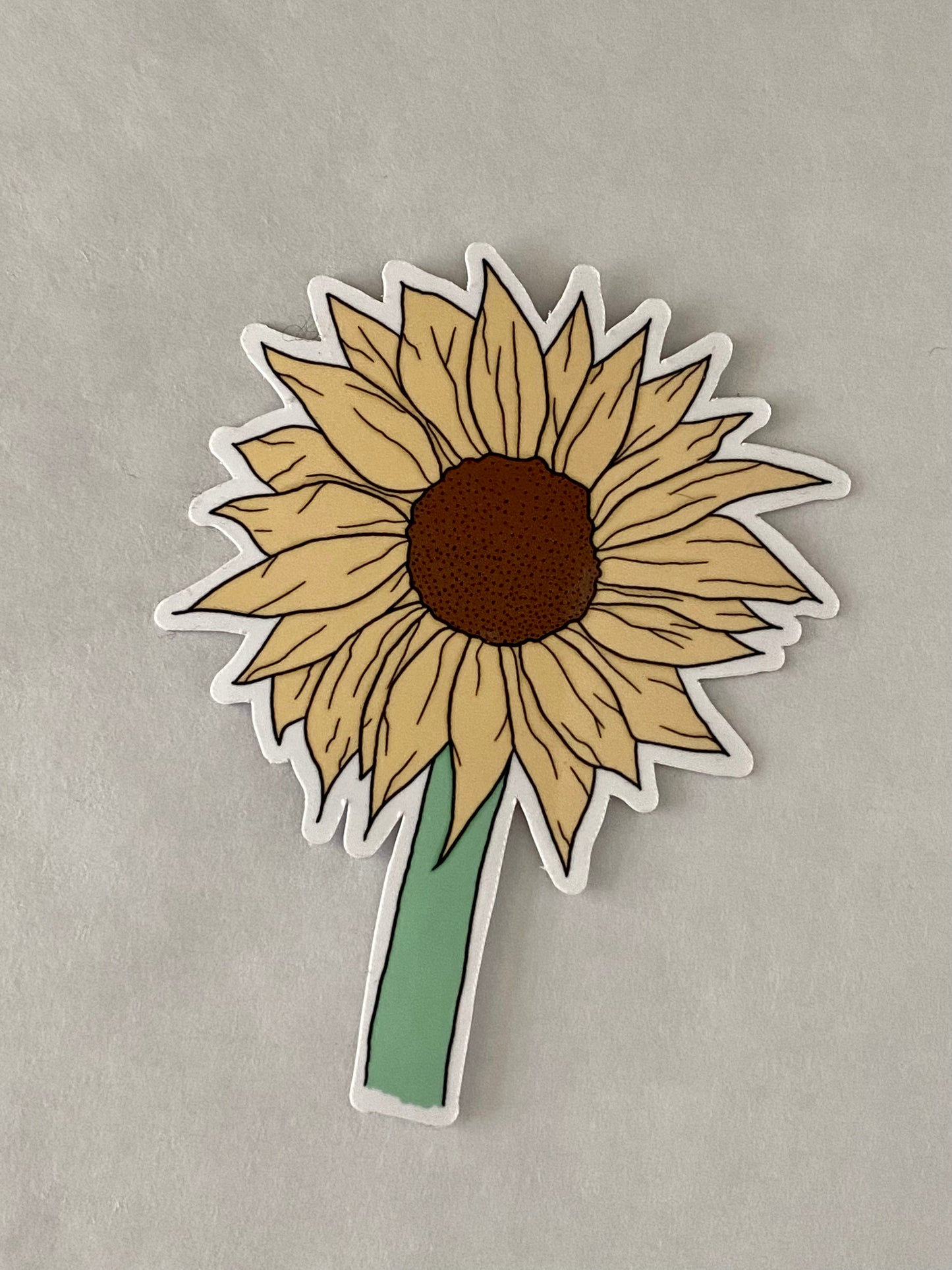 Sunflower Sticker