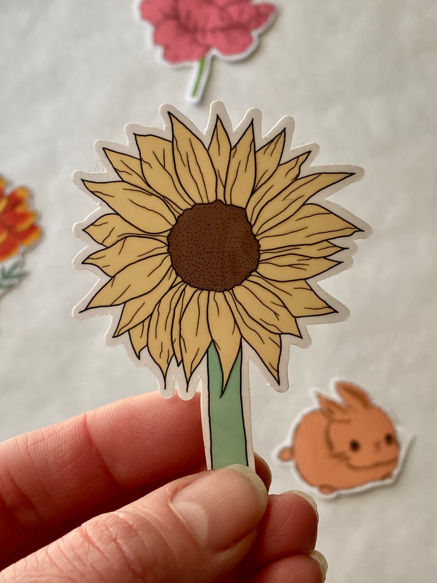 Sunflower Sticker