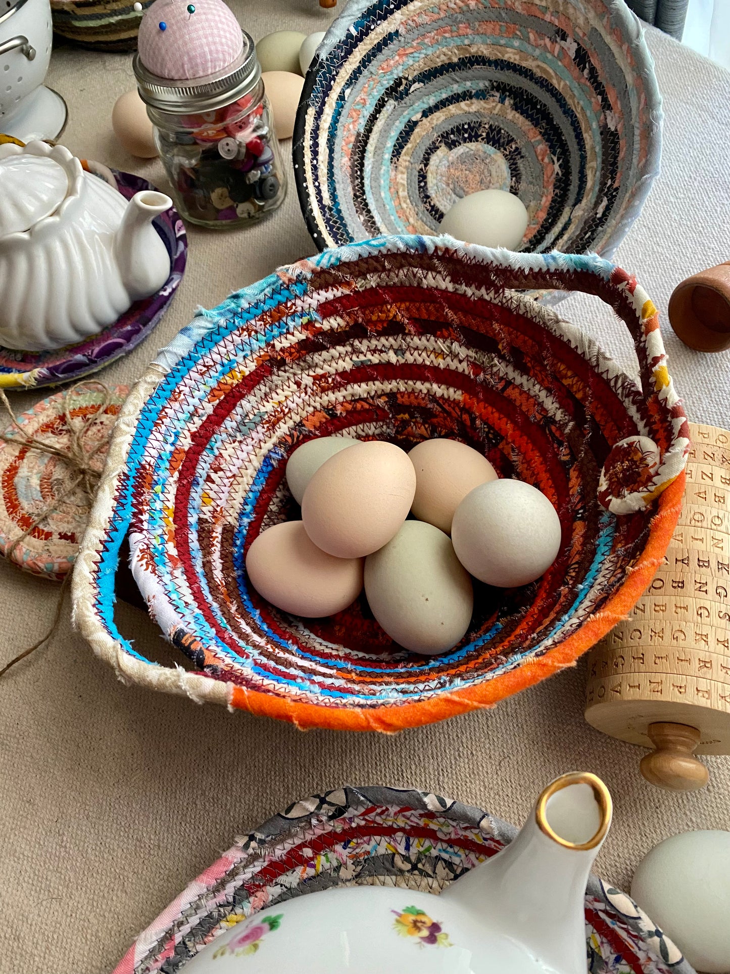 Small Egg Basket #1863