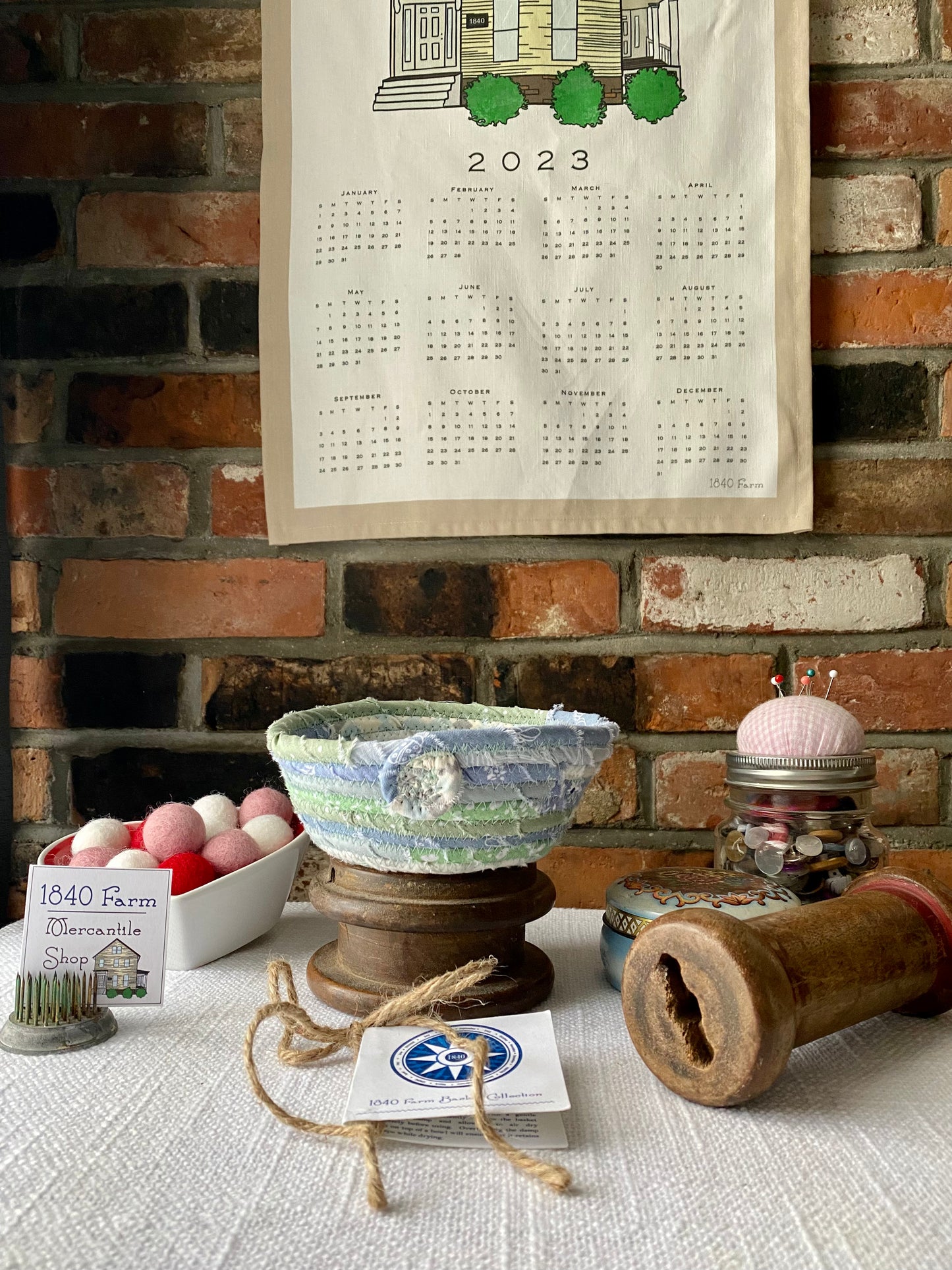 Set of Two #4 (Small Standard Nesting) Baskets and XL Oval Trivet